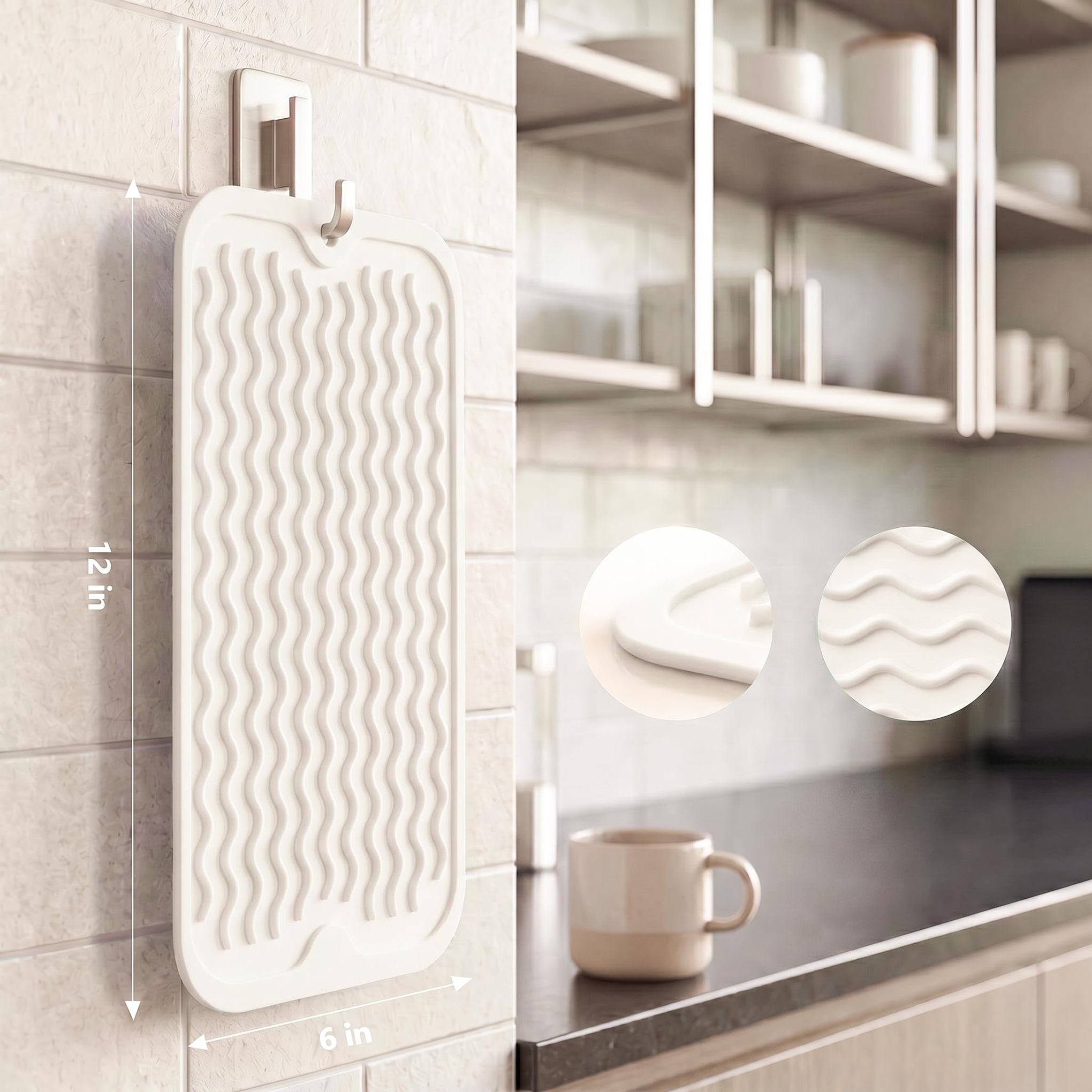 Silicone Dish Drying Mat for Multiple Usage