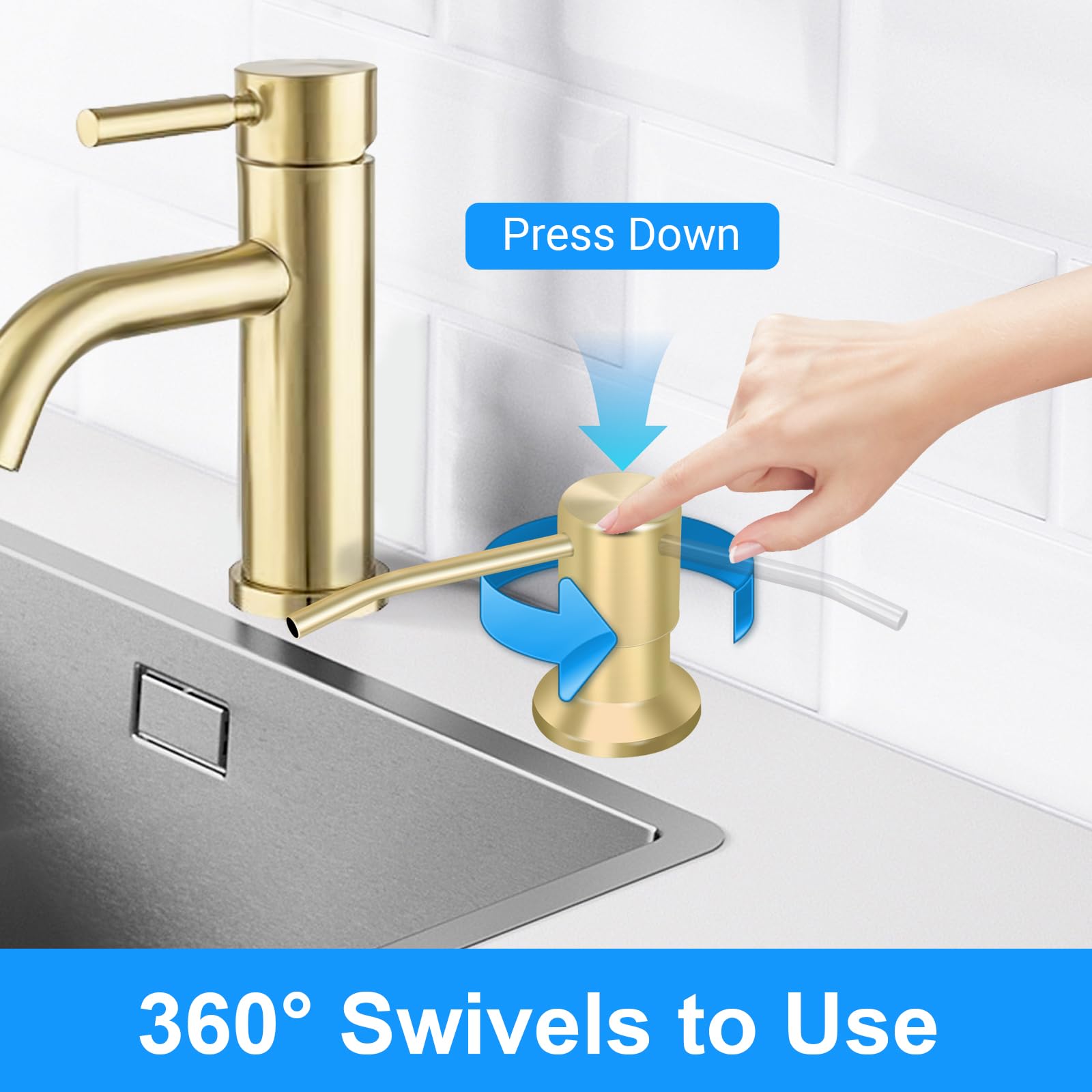 Soap Dispenser Kitchen Sink