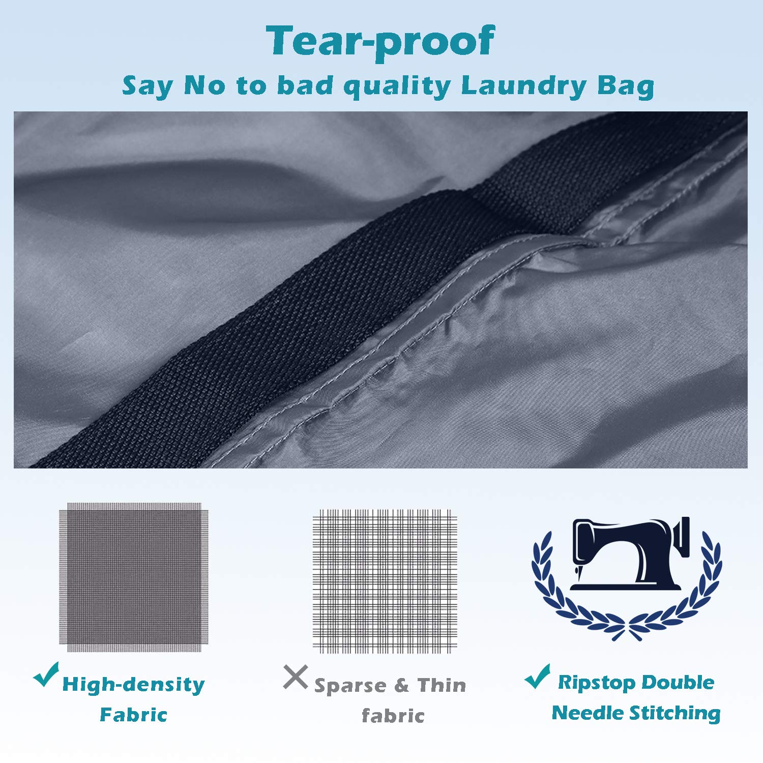 Heavy Duty Laundry Bag (2 Count)