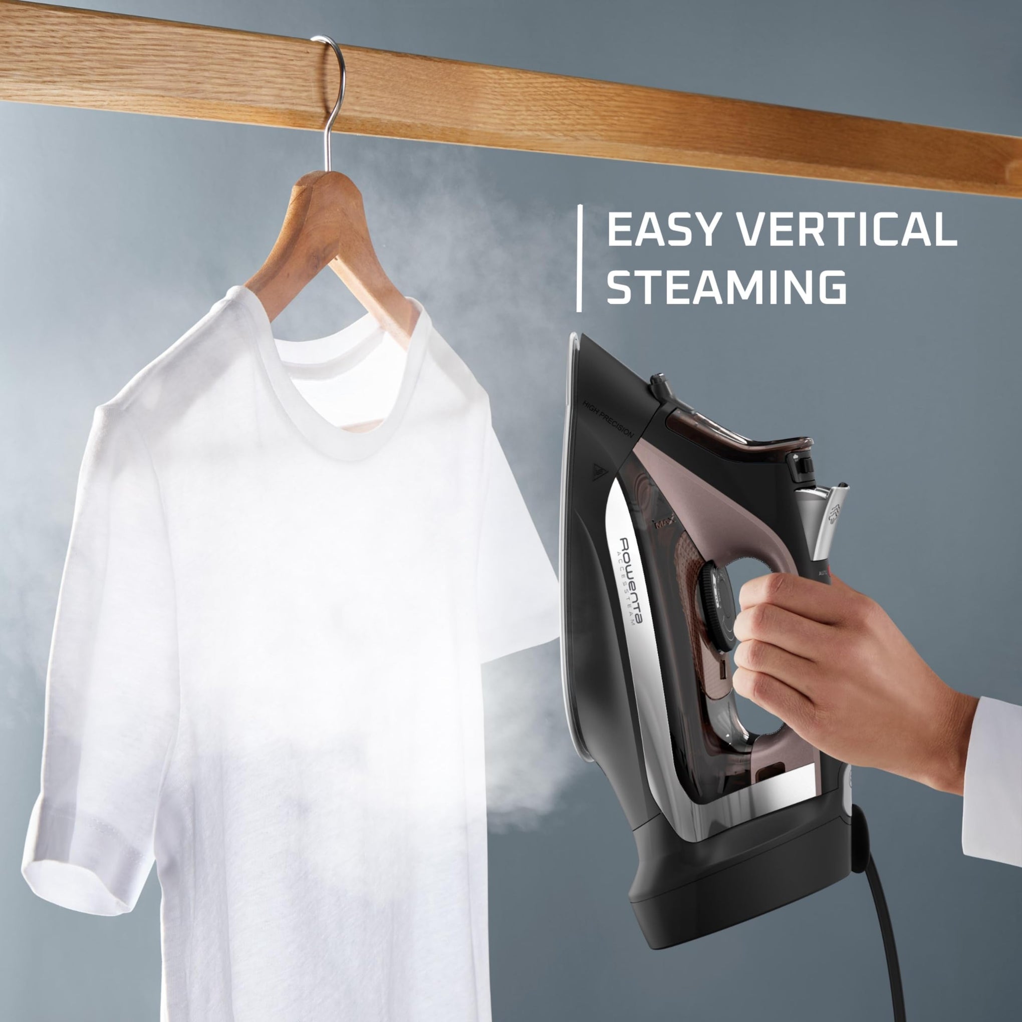 AccessSteam Cordreel Steam Iron for Clothes