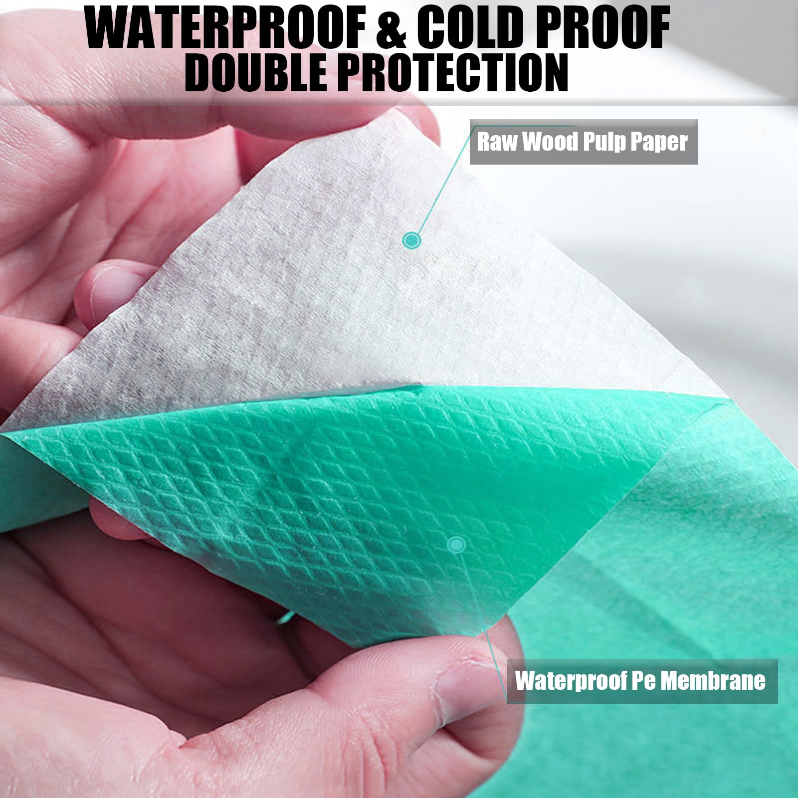 Toilet Seat Covers Disposable 16x24 Inch XL