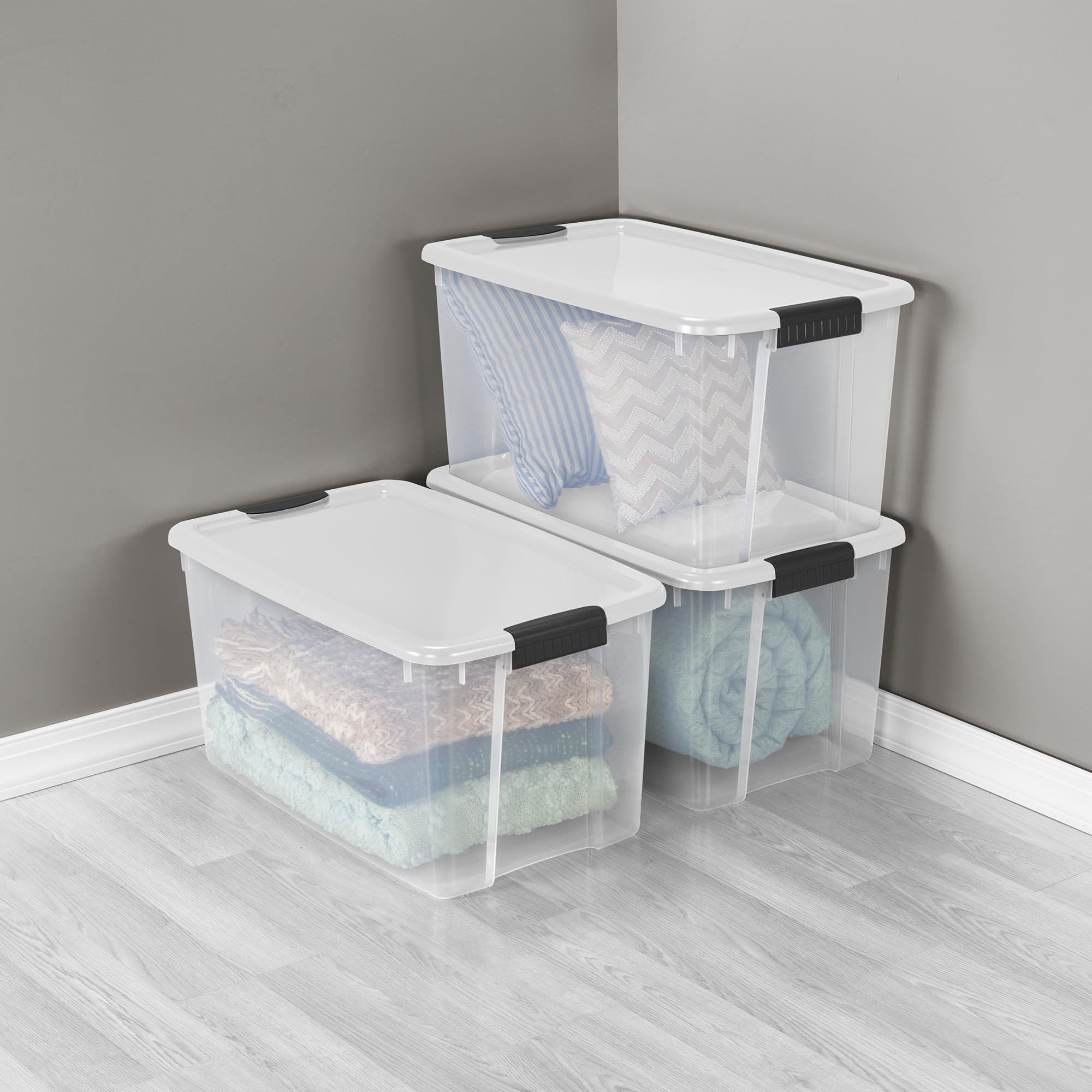 8 Pack 70 Quart Ultra Latch Box (8 Count)