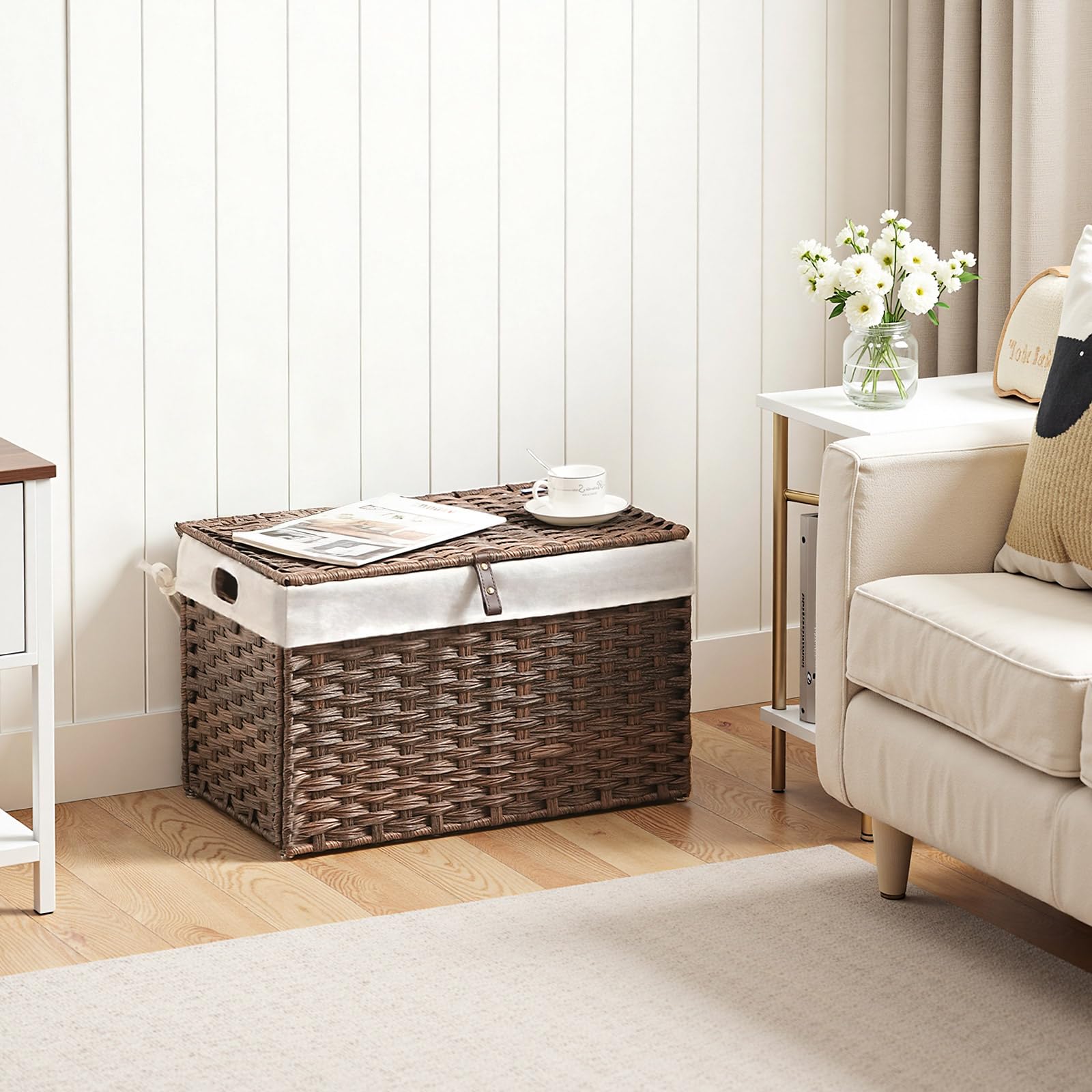 Storage Basket with Lid - ModHome Supplies
