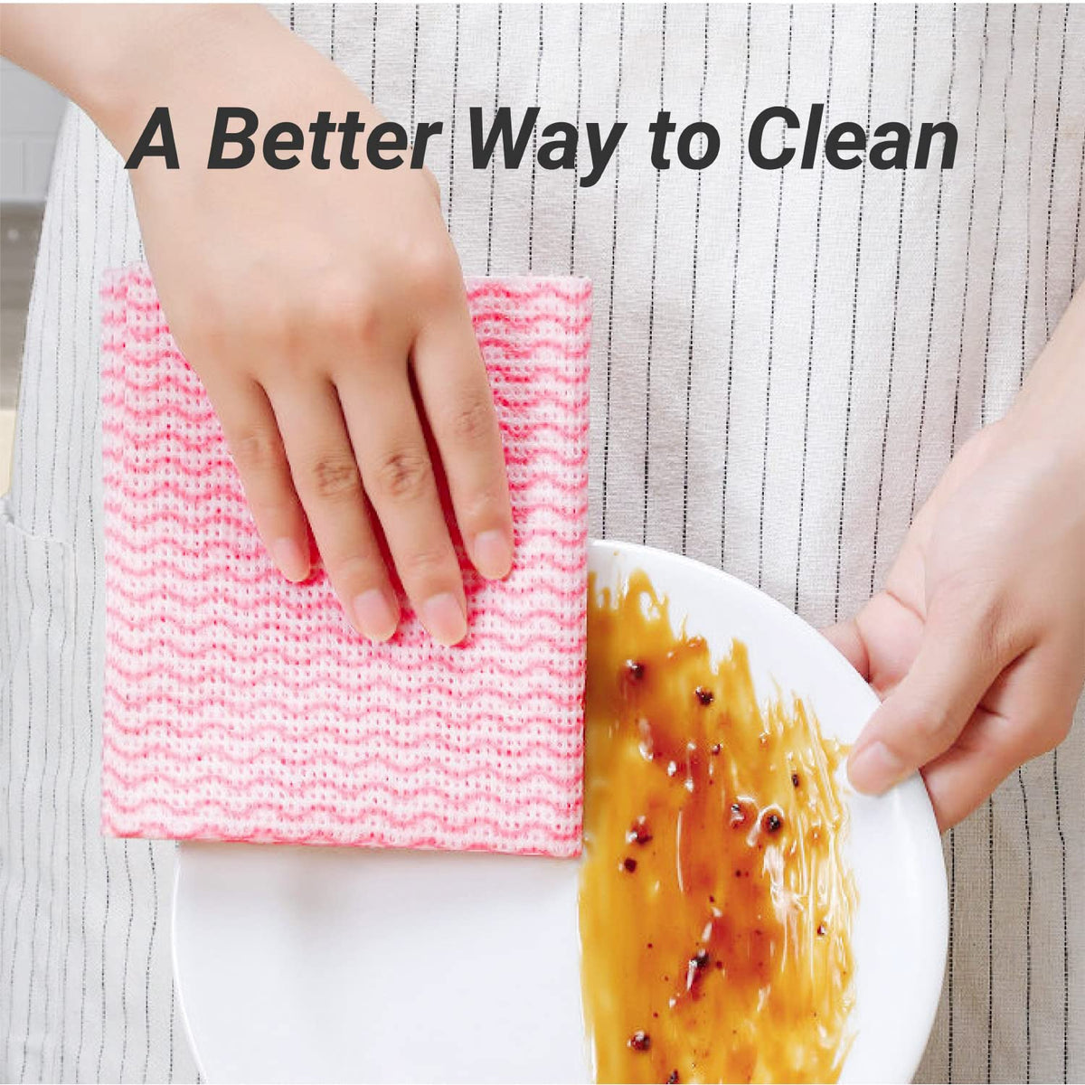 Disposable Dish Cloths Paper Towels (75 Count)