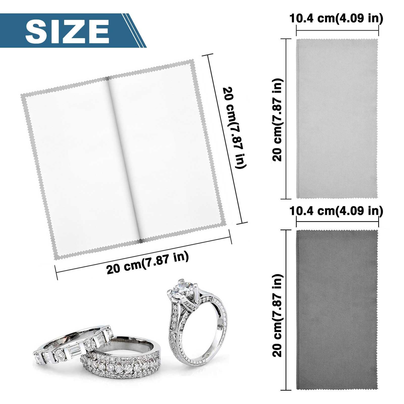 Silver Polishing Cloth (4 Count)