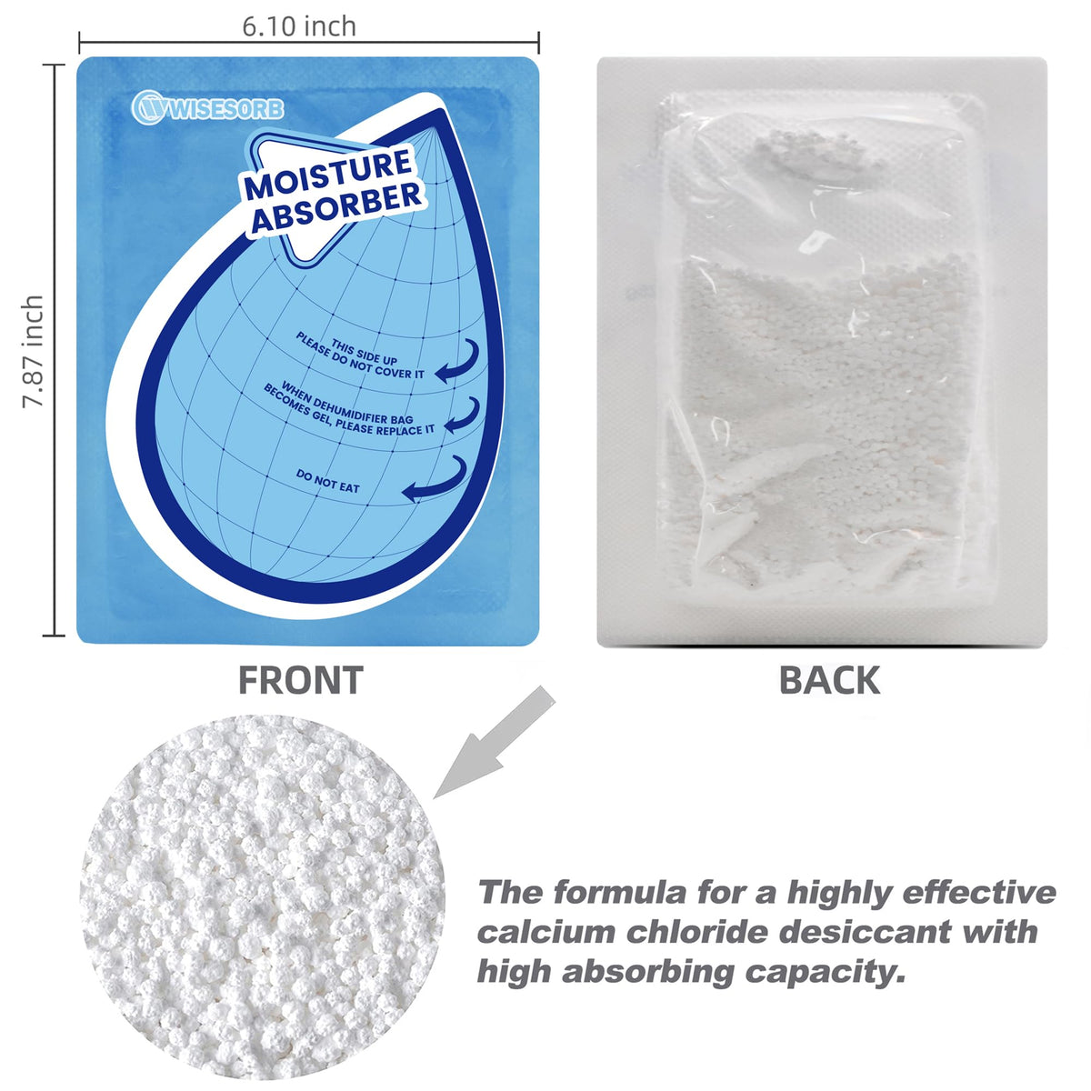 100 Gram 30 Packs Moisture Absorbers (3.5274 Ounce)