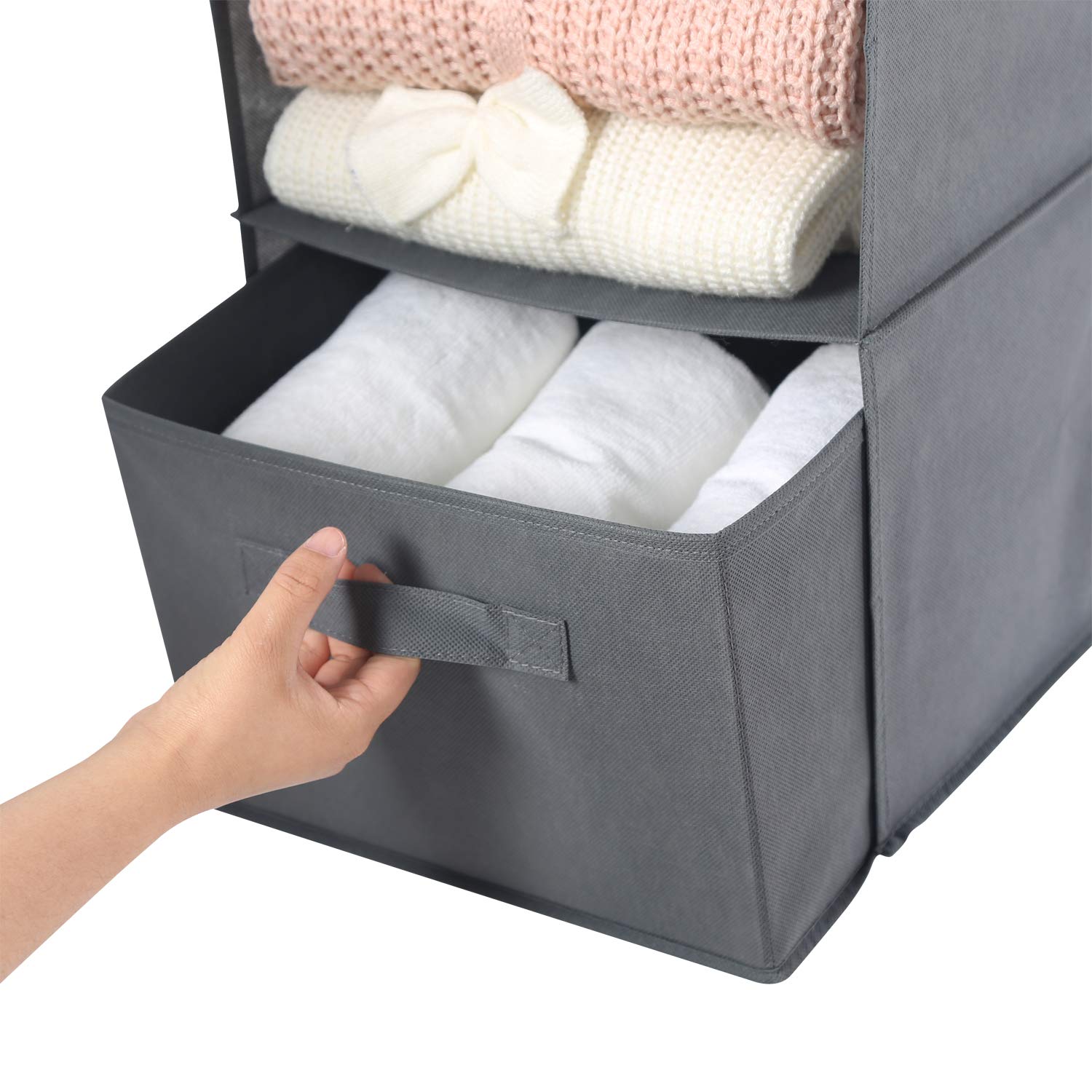 4 Shelf Hanging Closet Organizer