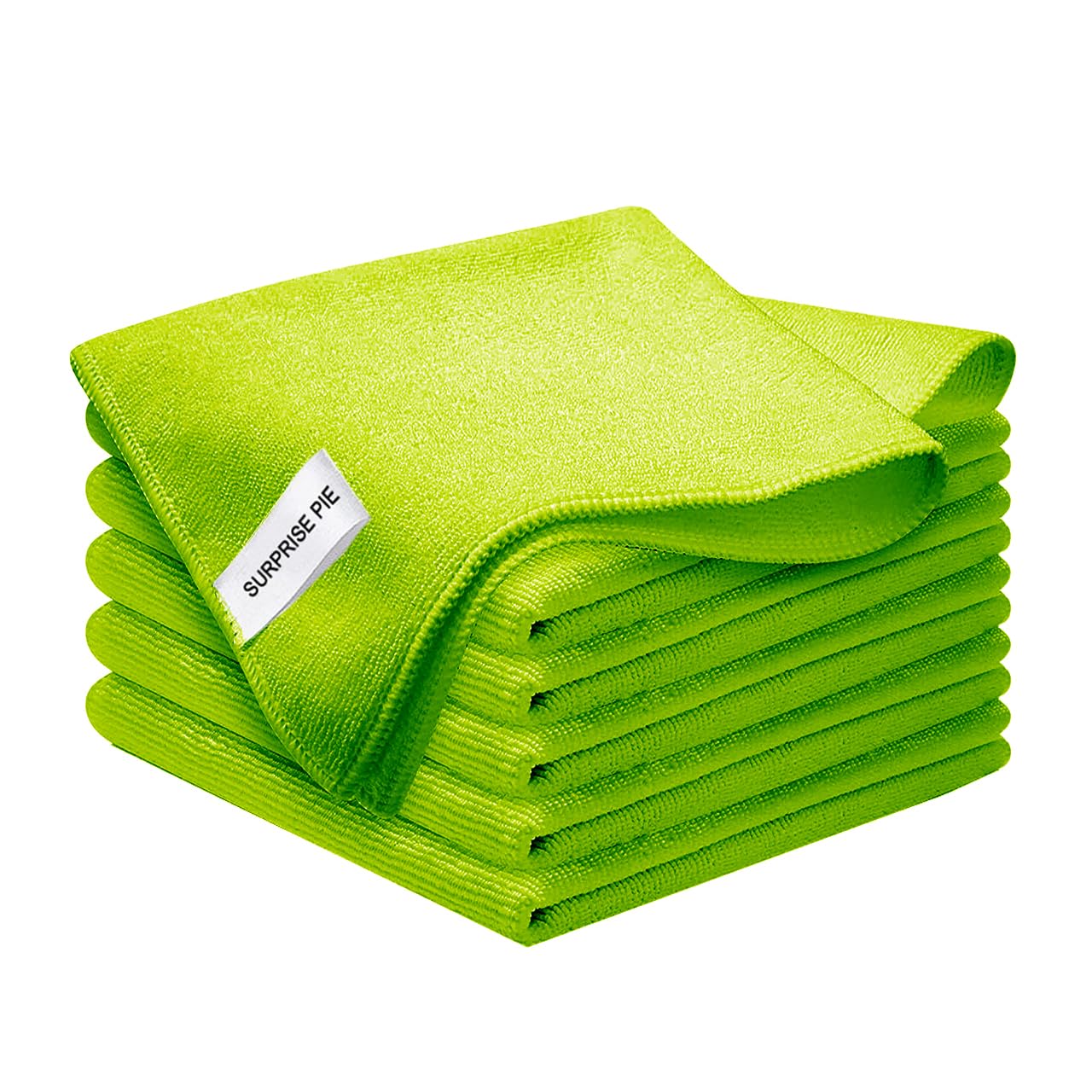 Premium 400 GSM Microfiber Cleaning Cloths (8 Count)