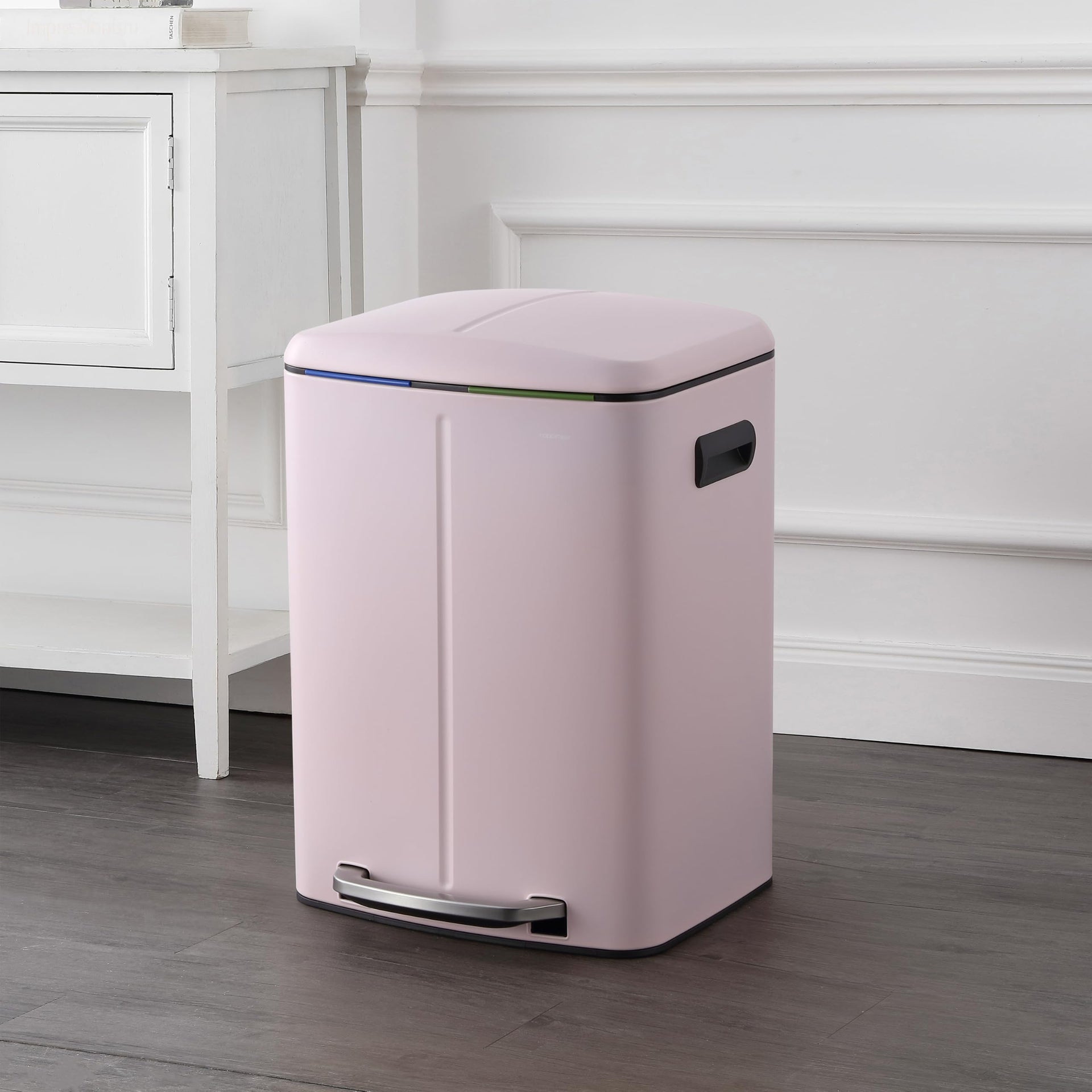Marco 10.6 Gal Double Bucket Step Trash Can