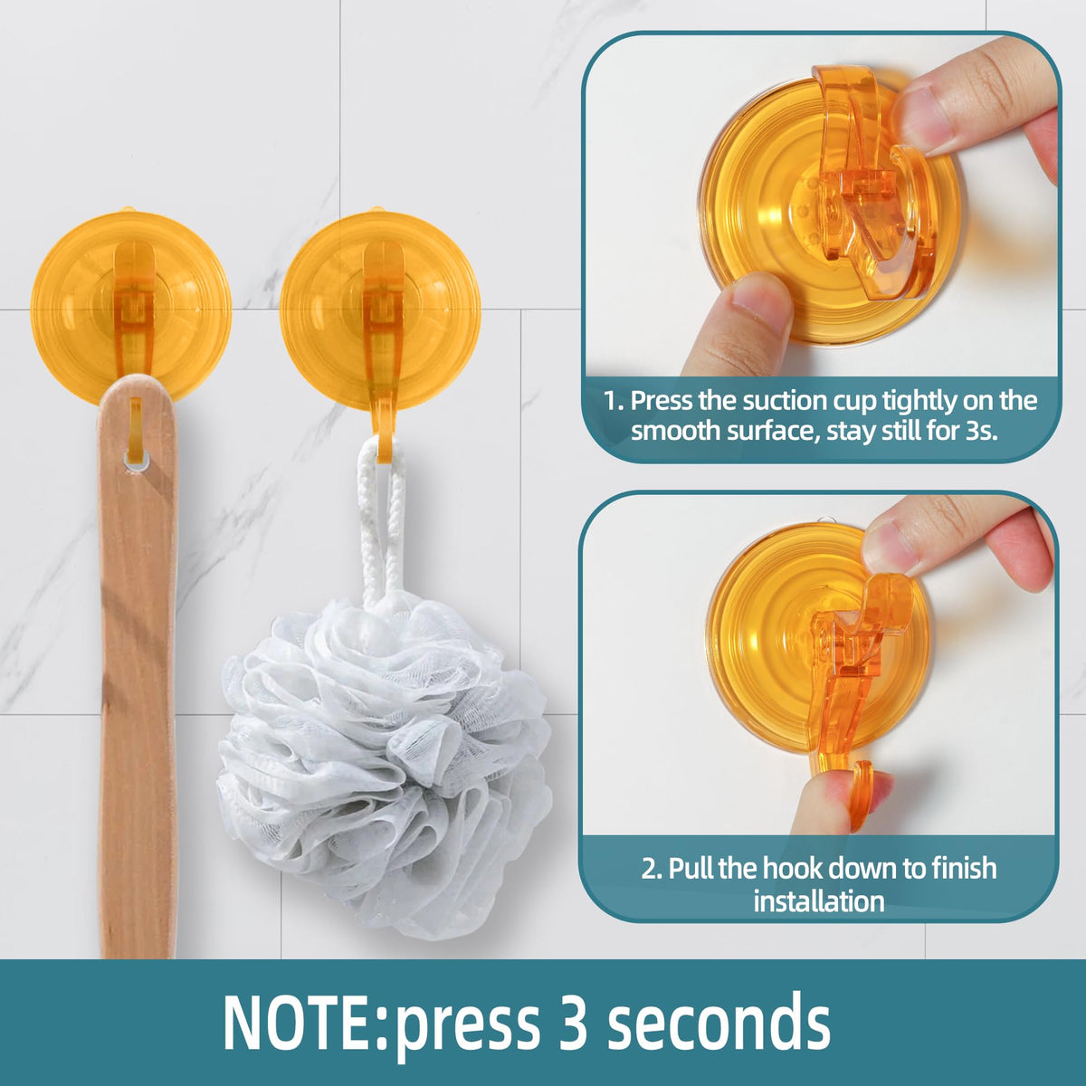Suction Cup Hooks (10 Count)