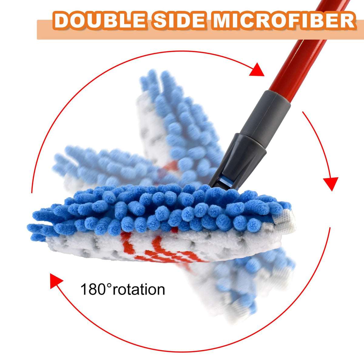 Microfiber Mops for Floor Cleaning (5 Count) - ModHome Supplies