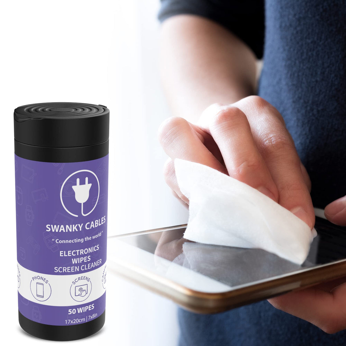Screen Cleaner Wipes (300 Count)