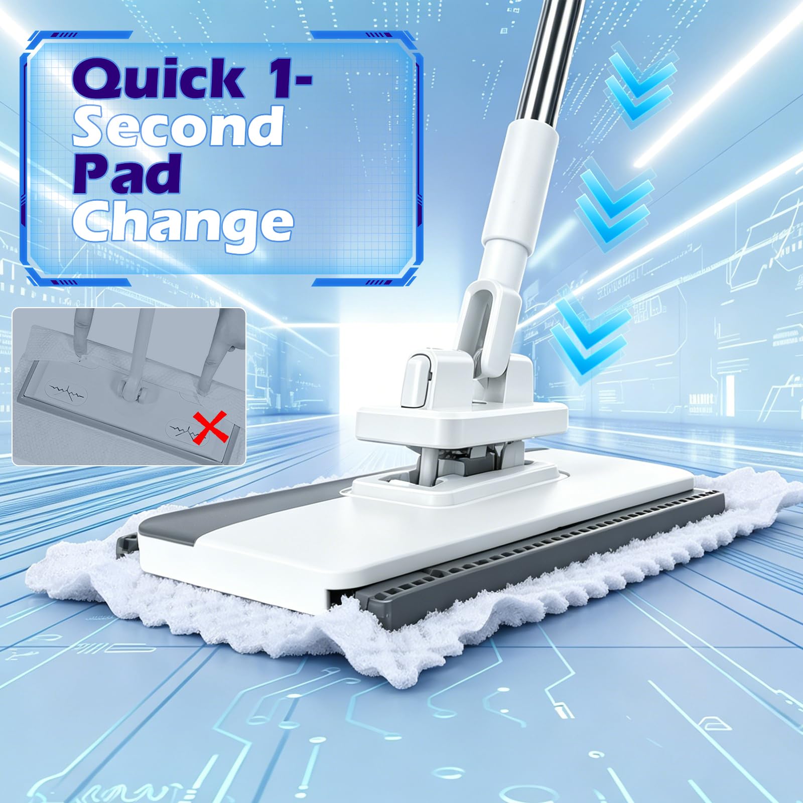 Snap Grip Mop