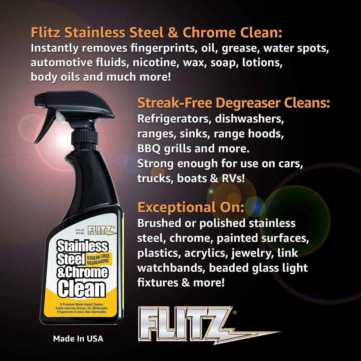 Stainless Steel & Chrome Clean (192 Fl Oz)
