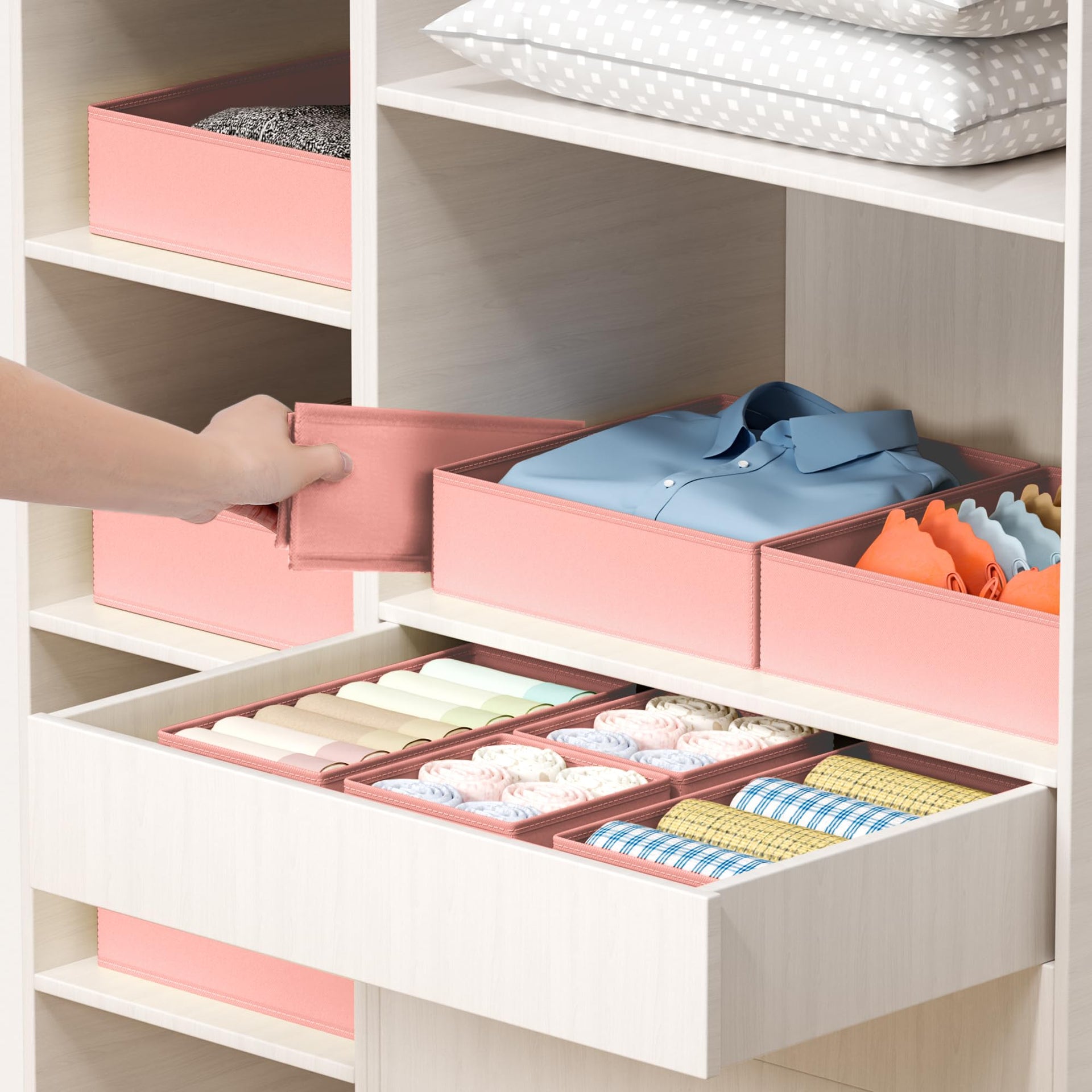 Drawer Organizer Clothes (16 Count)