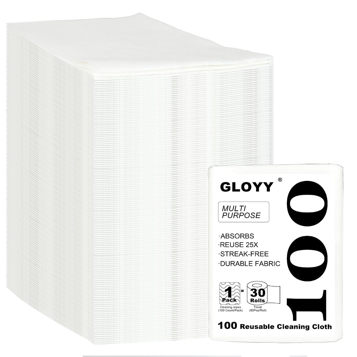 Disposable Dish Cloth and Cleaning Handi Wipes (100 Count) - ModHome Supplies