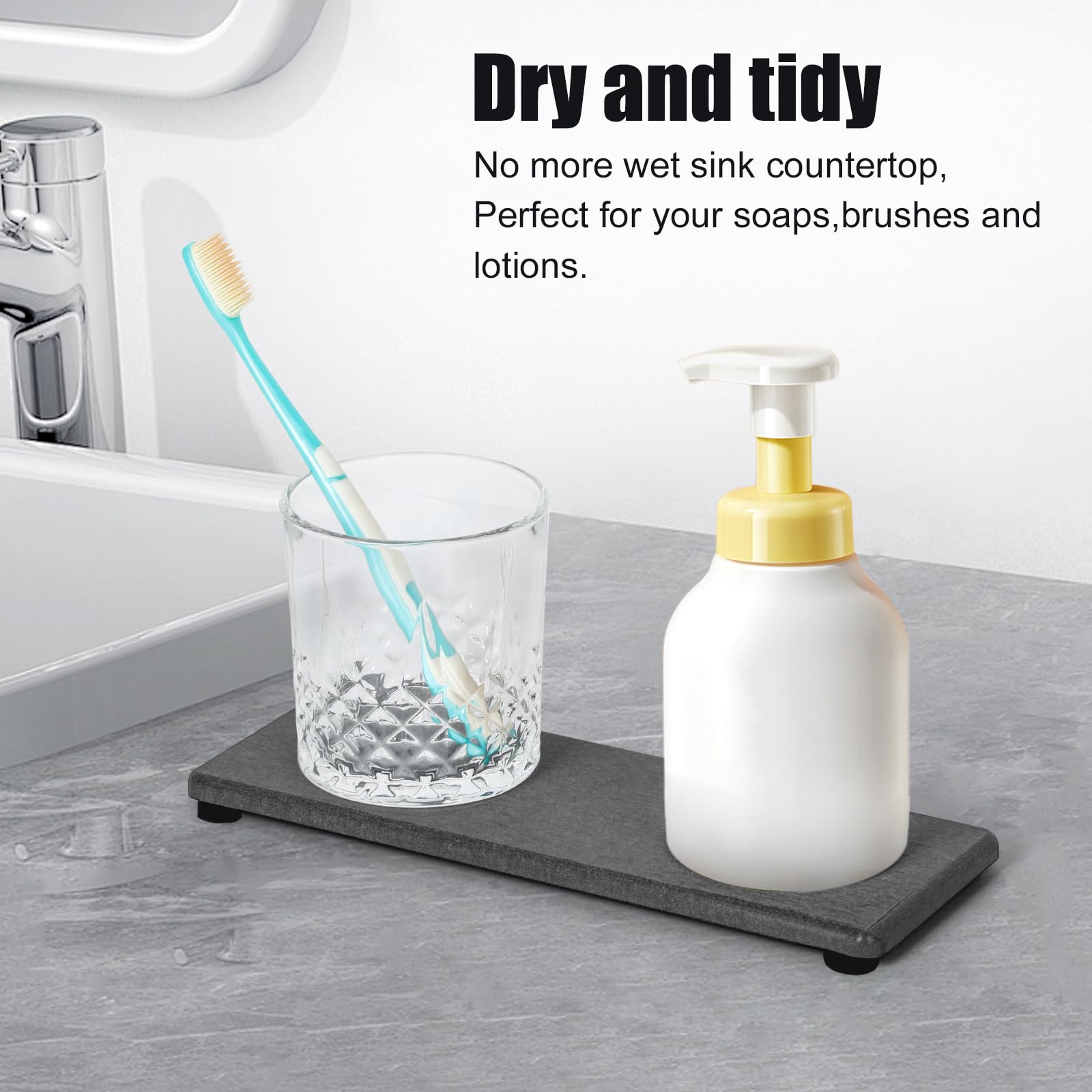 3PCS Stone Drying Tray (3 Count)
