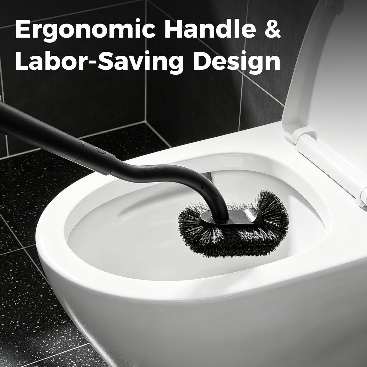Toilet Bowl Brush and Holder