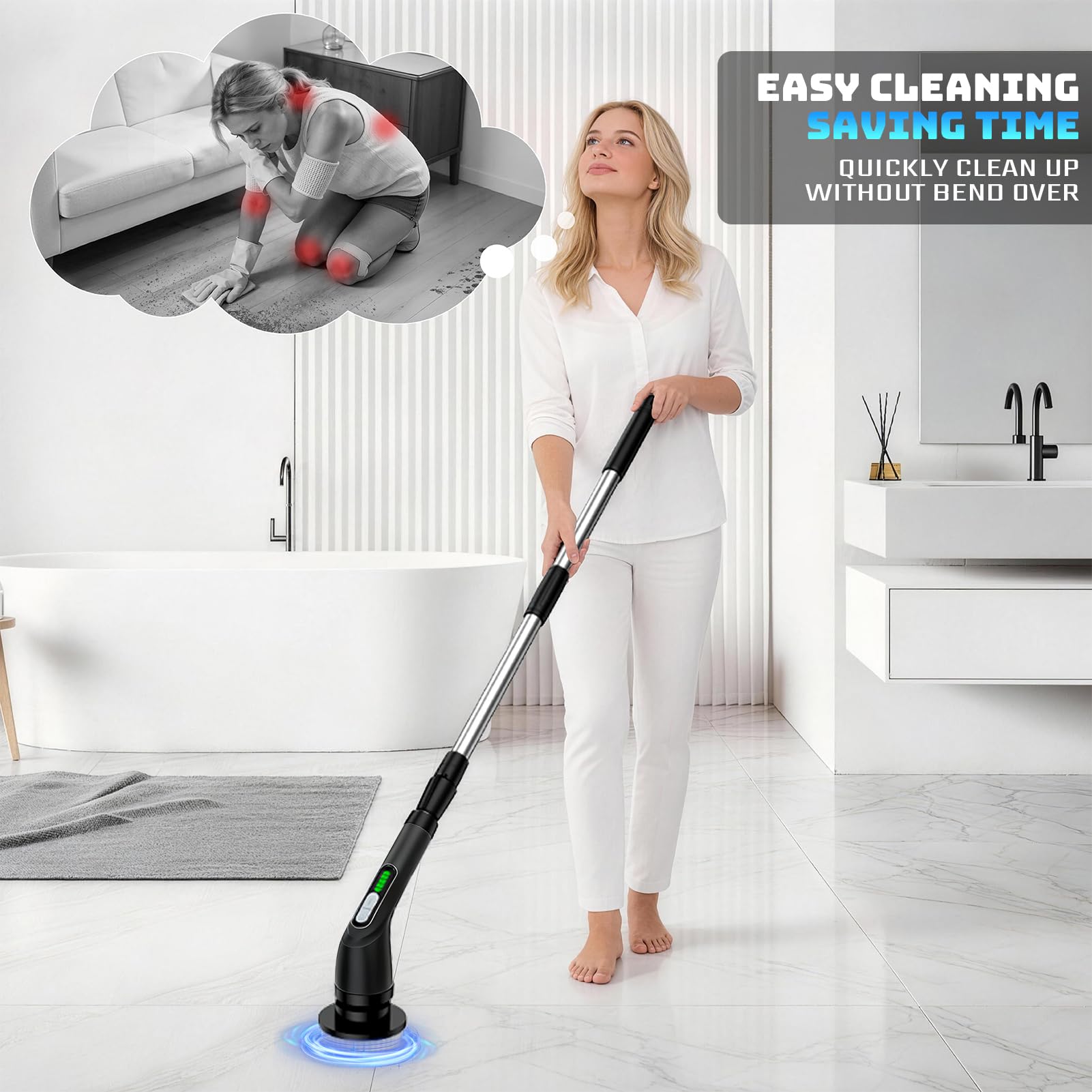 Electric Spin Scrubber