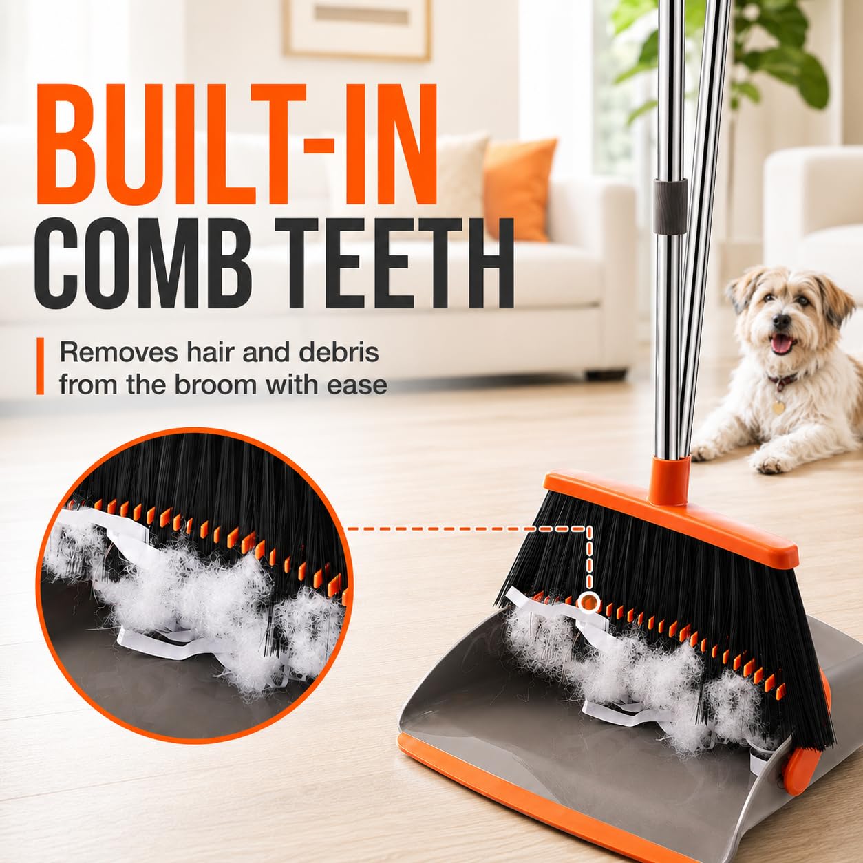 Broom and Dustpan Set