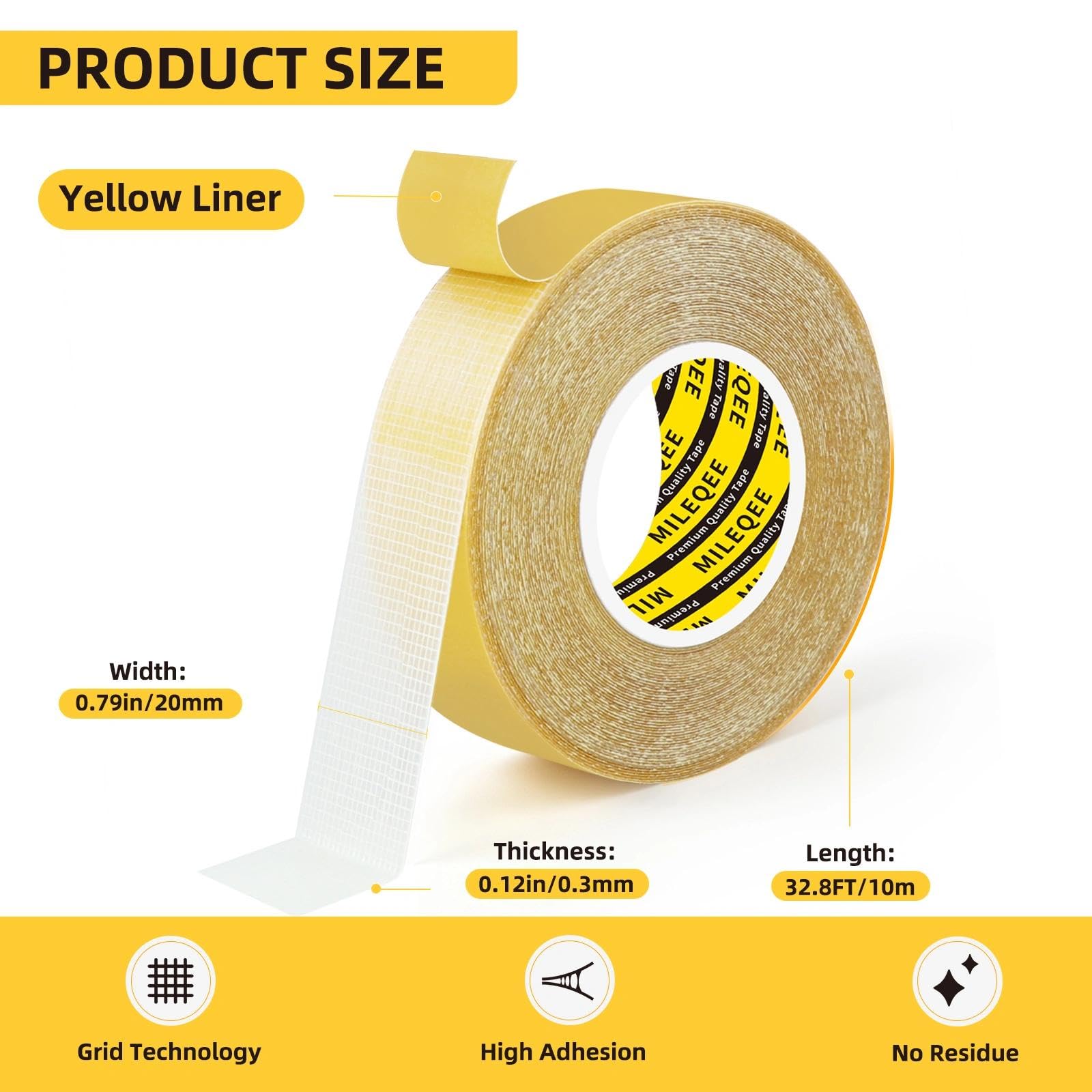 High Adhesive Double Sided Tape Heavy Duty