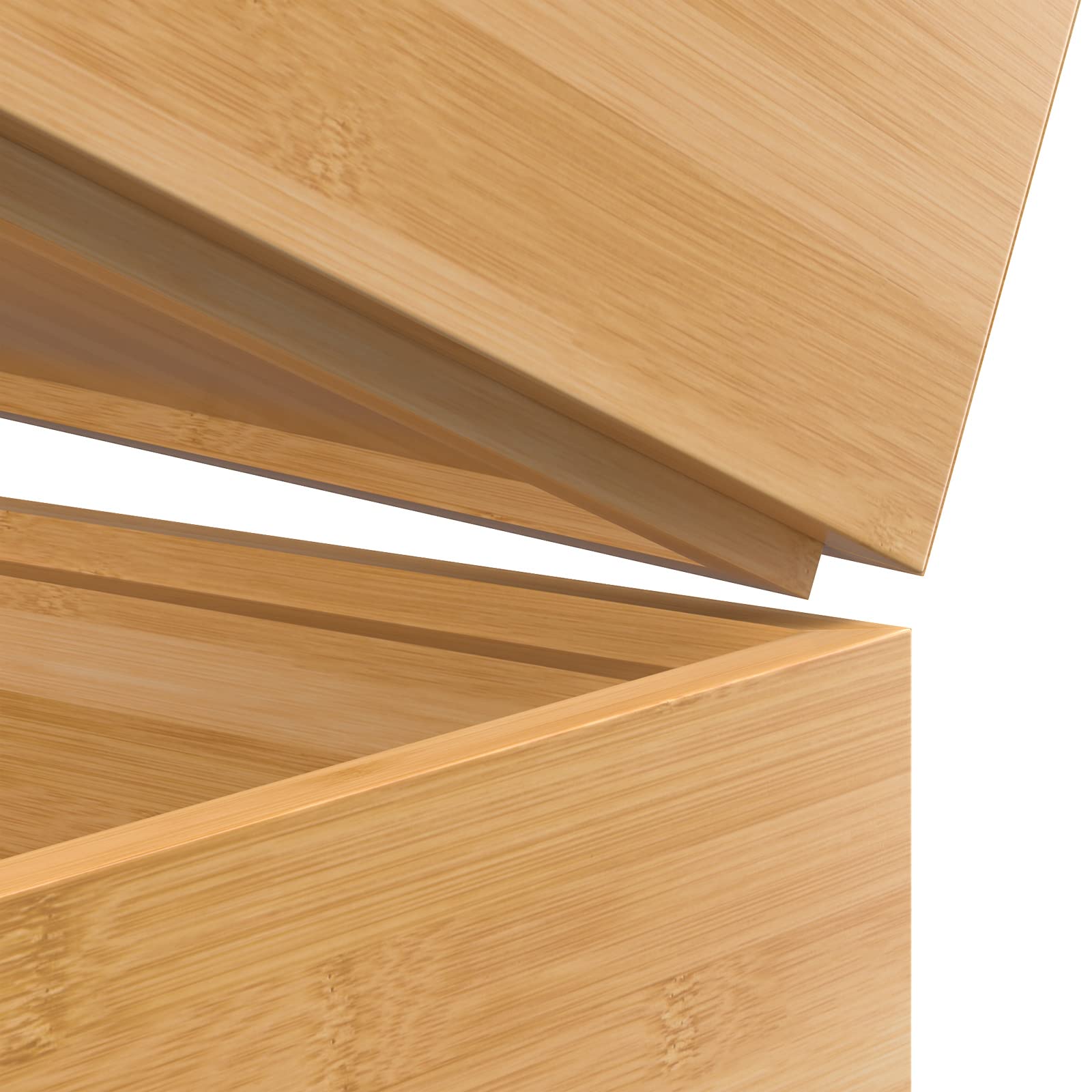 Bamboo Drawer Organizer (2 Count)