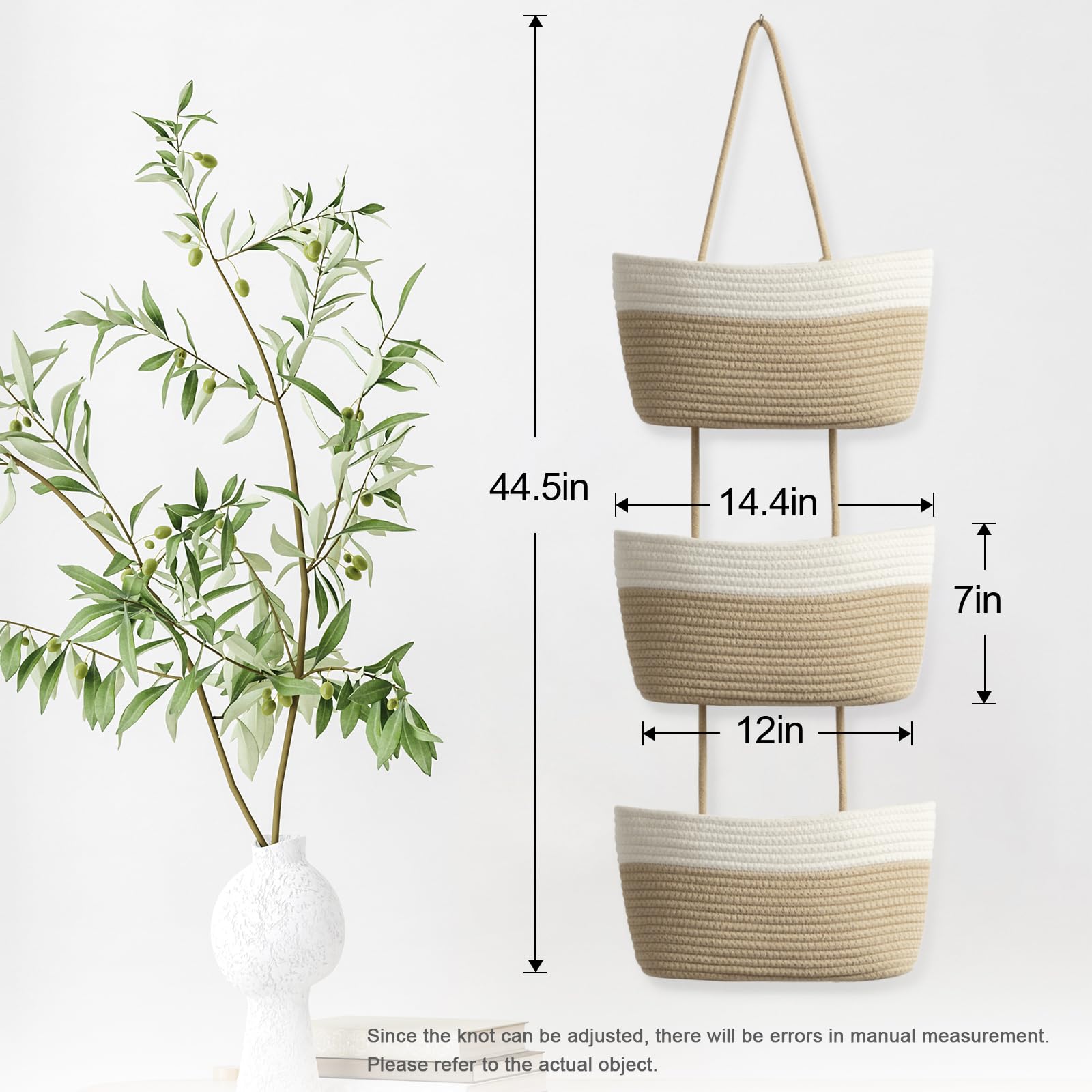 Over the Door Hanging Basket (3 Count)