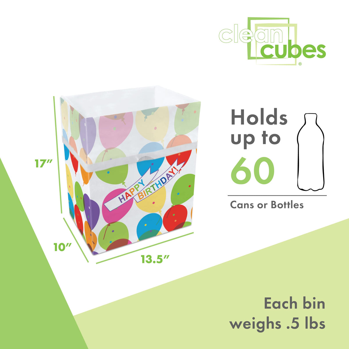 13 Gallon Disposable Pop (3 Count)