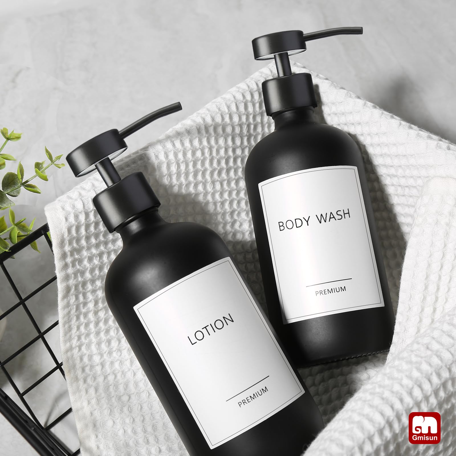 Black Soap Dispenser (2 Count)