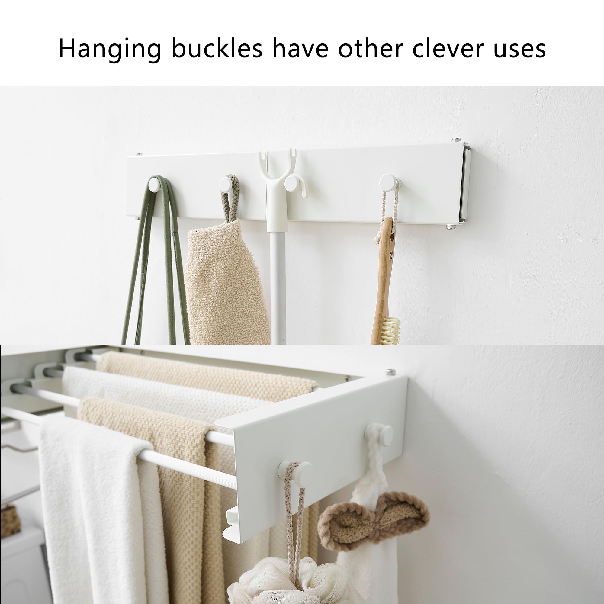 Wall Mounted Clothes Drying Rack
