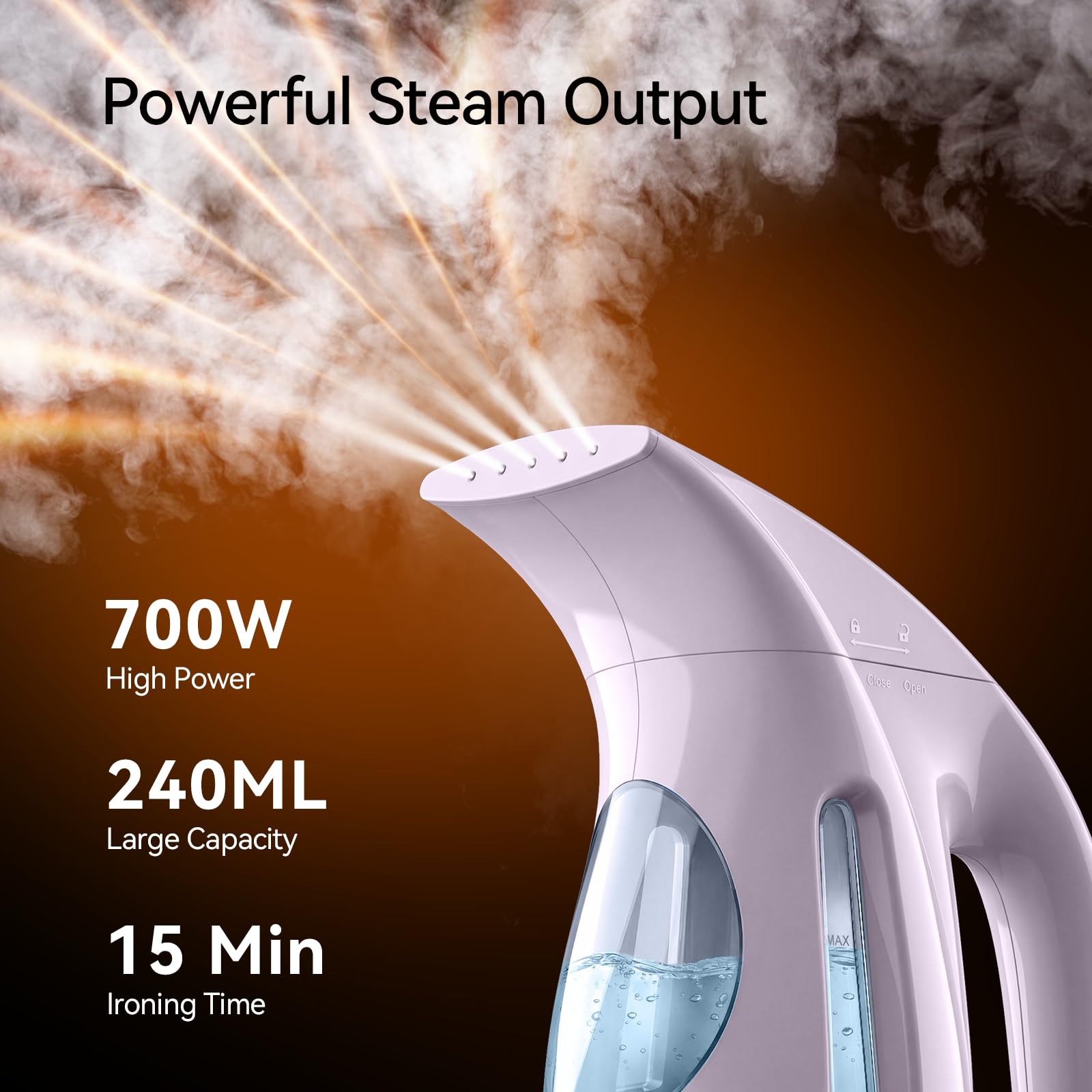 Upgraded Steamer for Clothes