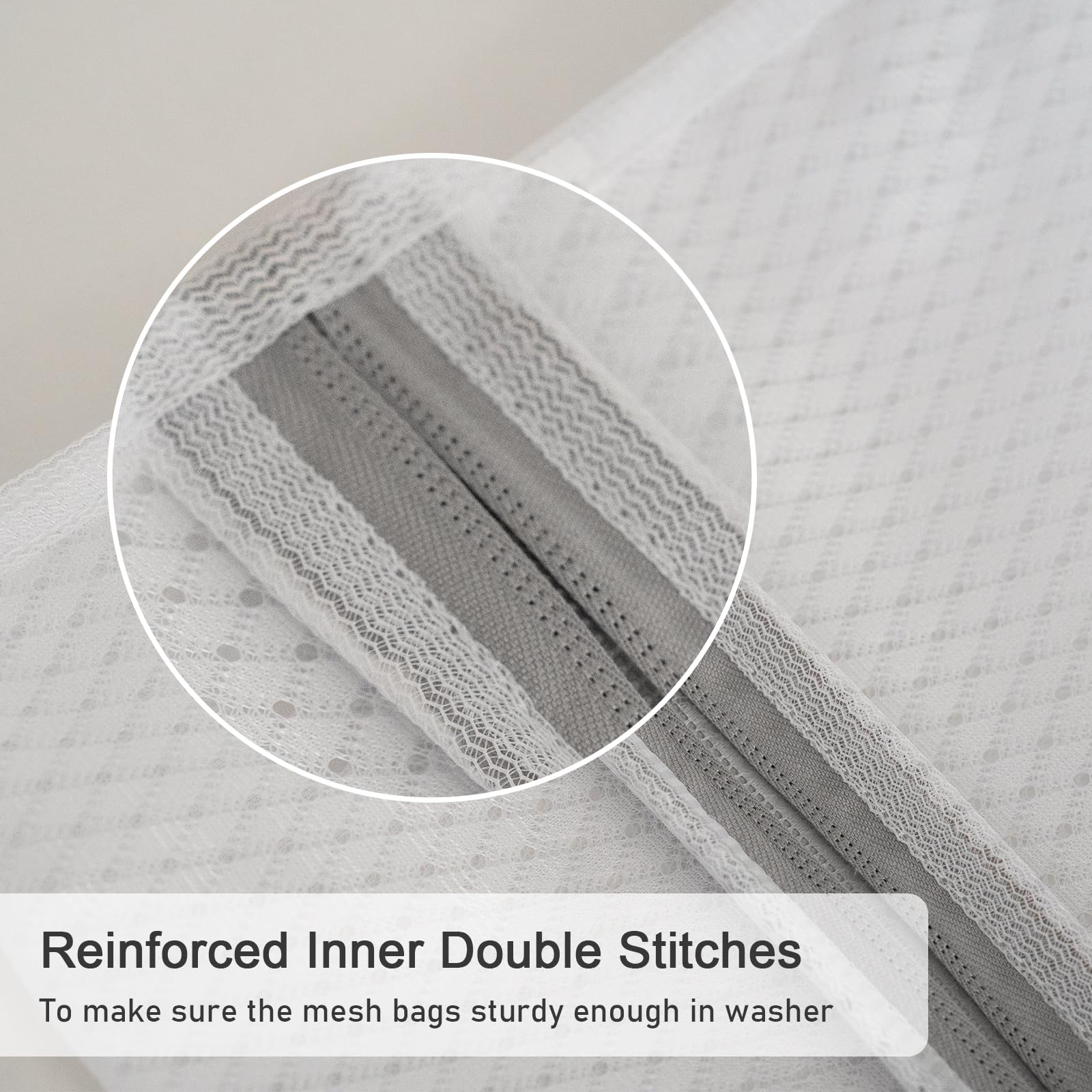Diamond Mesh Laundry Bags 3 Pack (3 Count)
