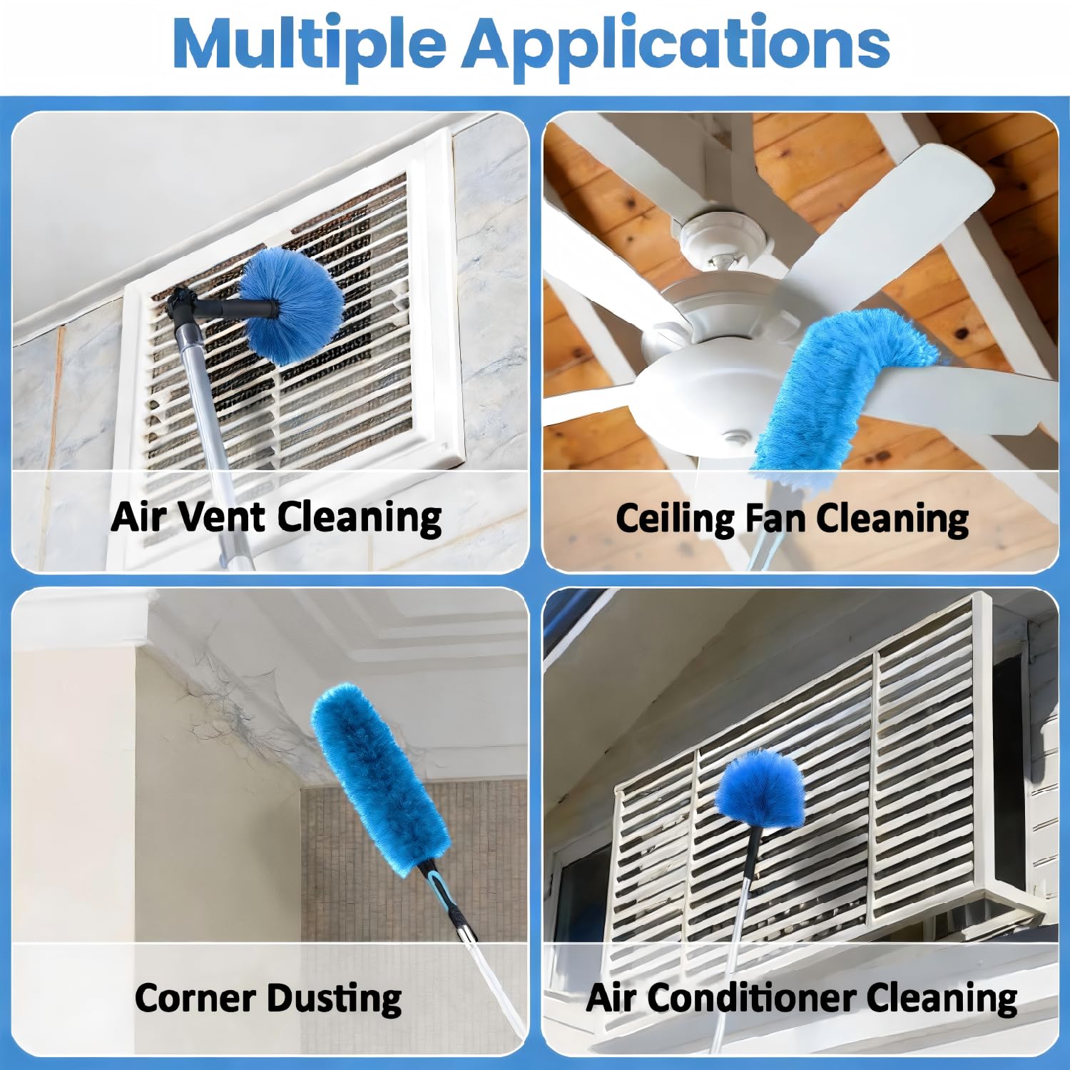 20ft High Ceiling Duster Kits with 5 - ModHome Supplies