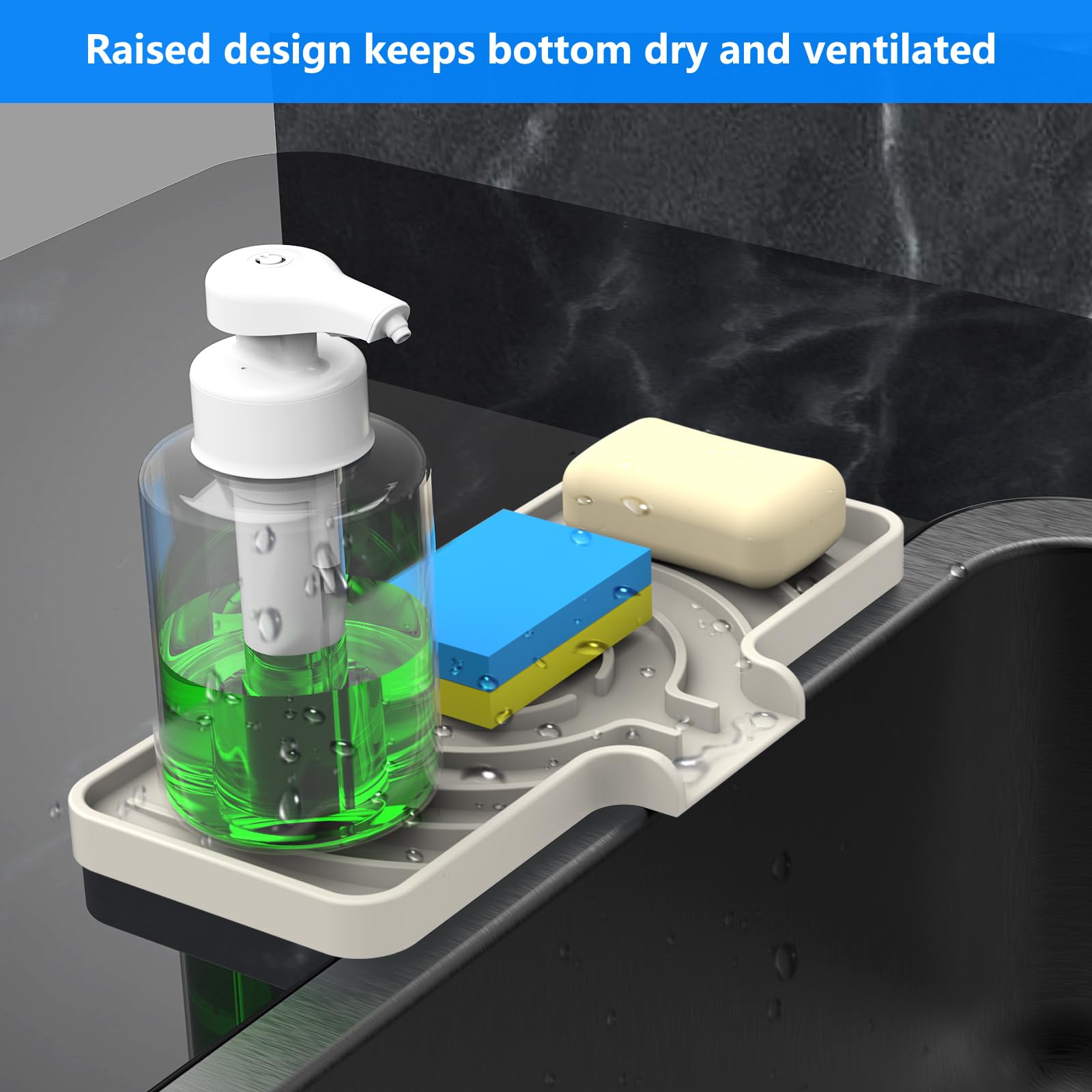 Sponge Holder for Kitchen Sink