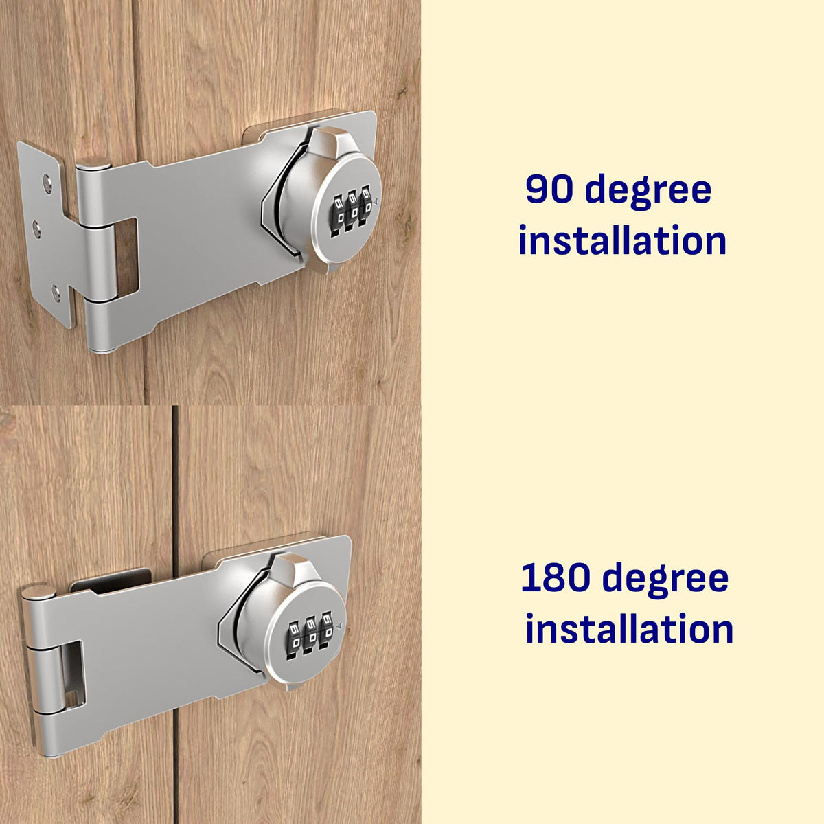 Keyless Combination Lock 3