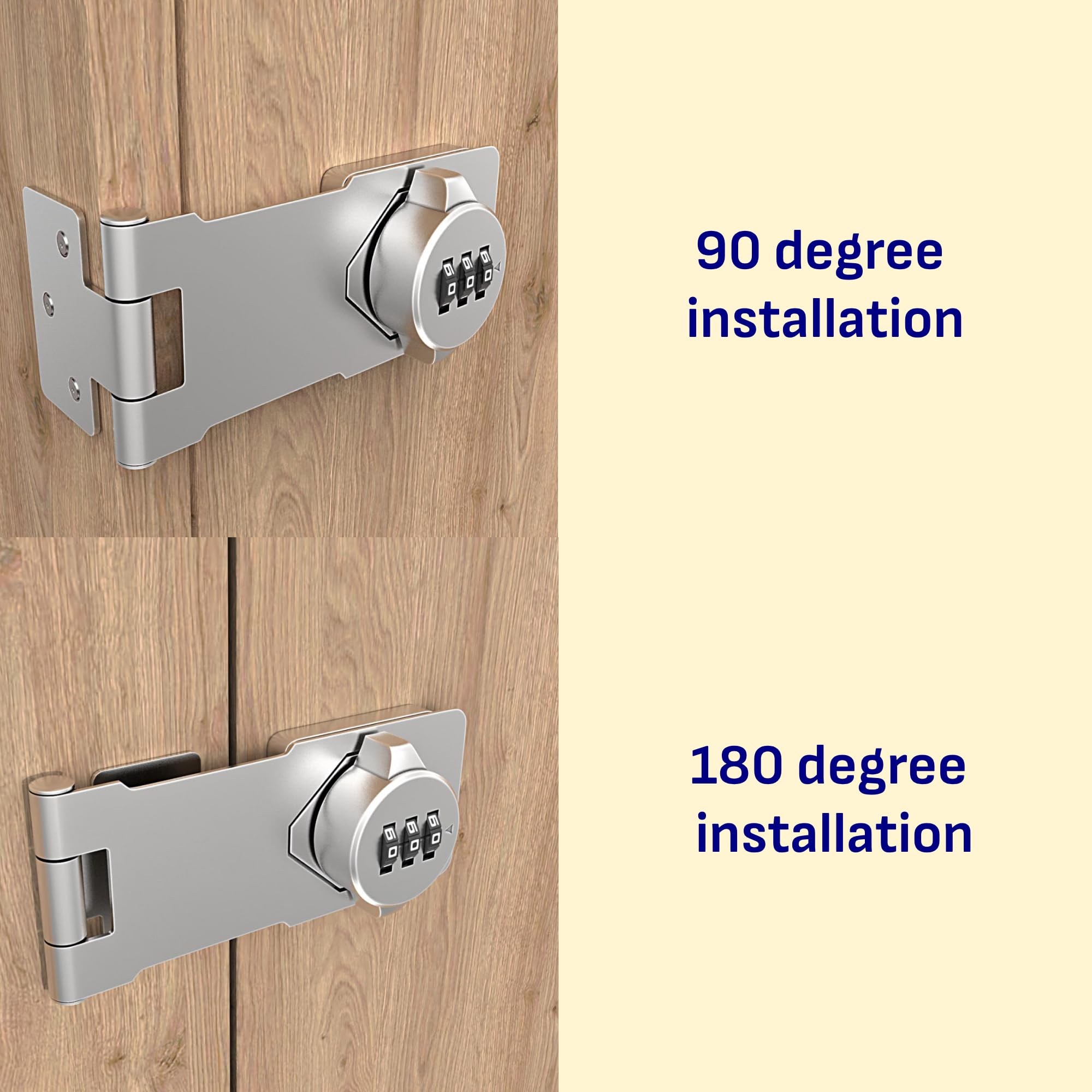 Keyless Combination Lock 3