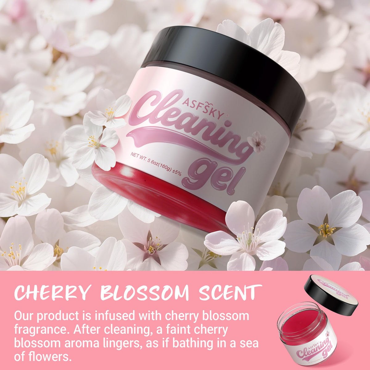 Car Cleaning Gel Cleaning Putty Universal Cleaning Gel Sakura