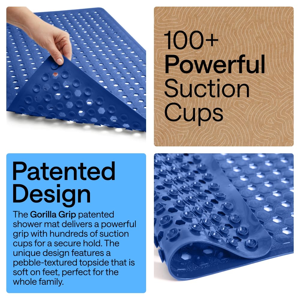 Patented Square Shower Stall Mat