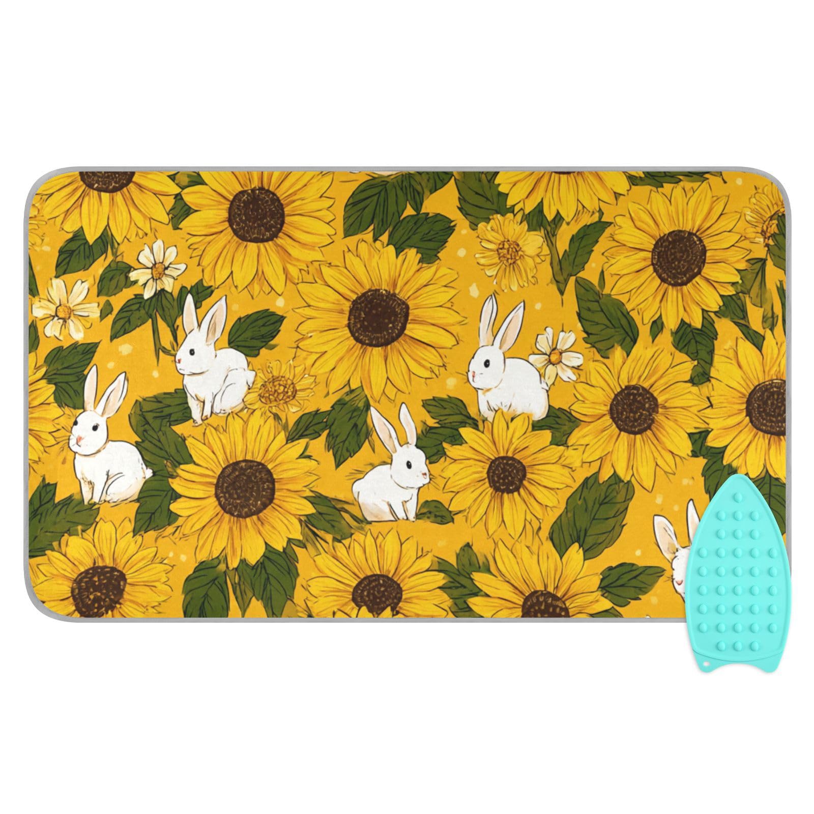 Ironing Mat Portable Ironing Pad Ironing Blanket for Table Top Heat Resistance Double