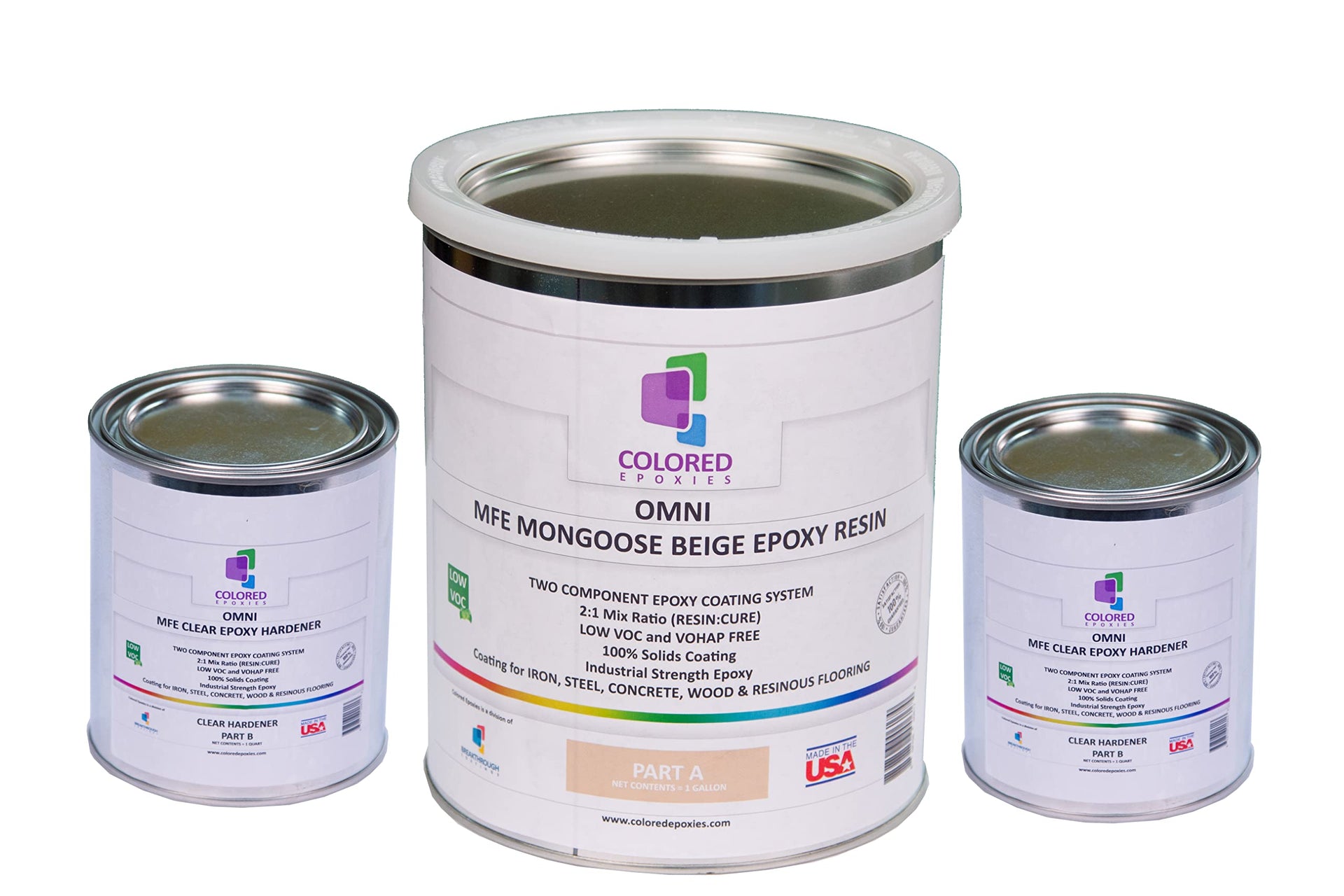 Mongoose Beige Epoxy Resin for Bar Tops (1920 Fl Oz)