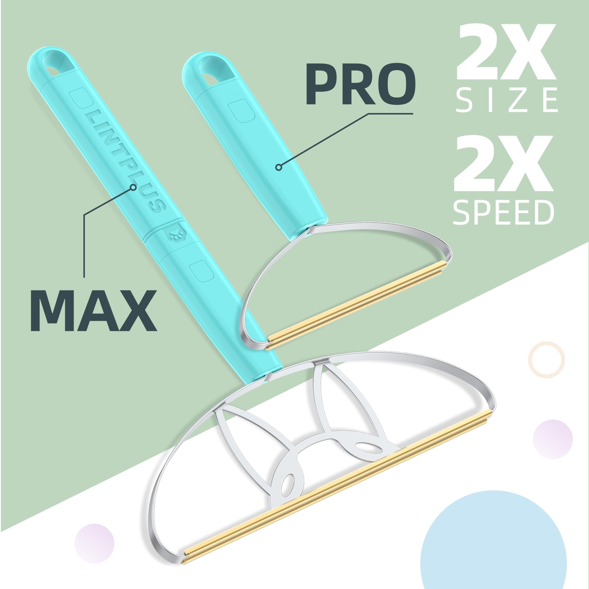 Flex MAX & Pro Pet Hair Remover Kit By LINTPLUS