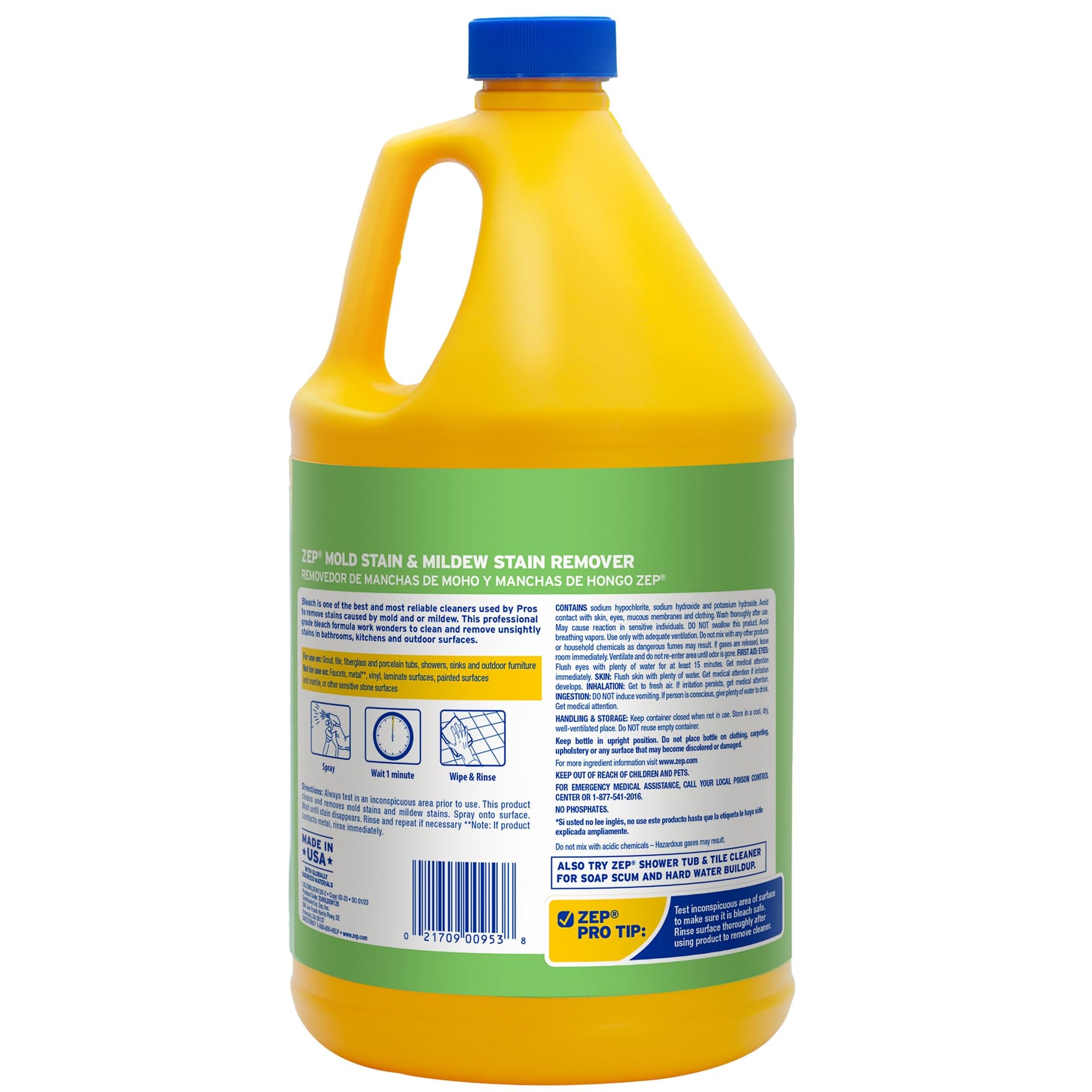 Mold Stain and Mildew Stain Remover (256 Fl Oz)