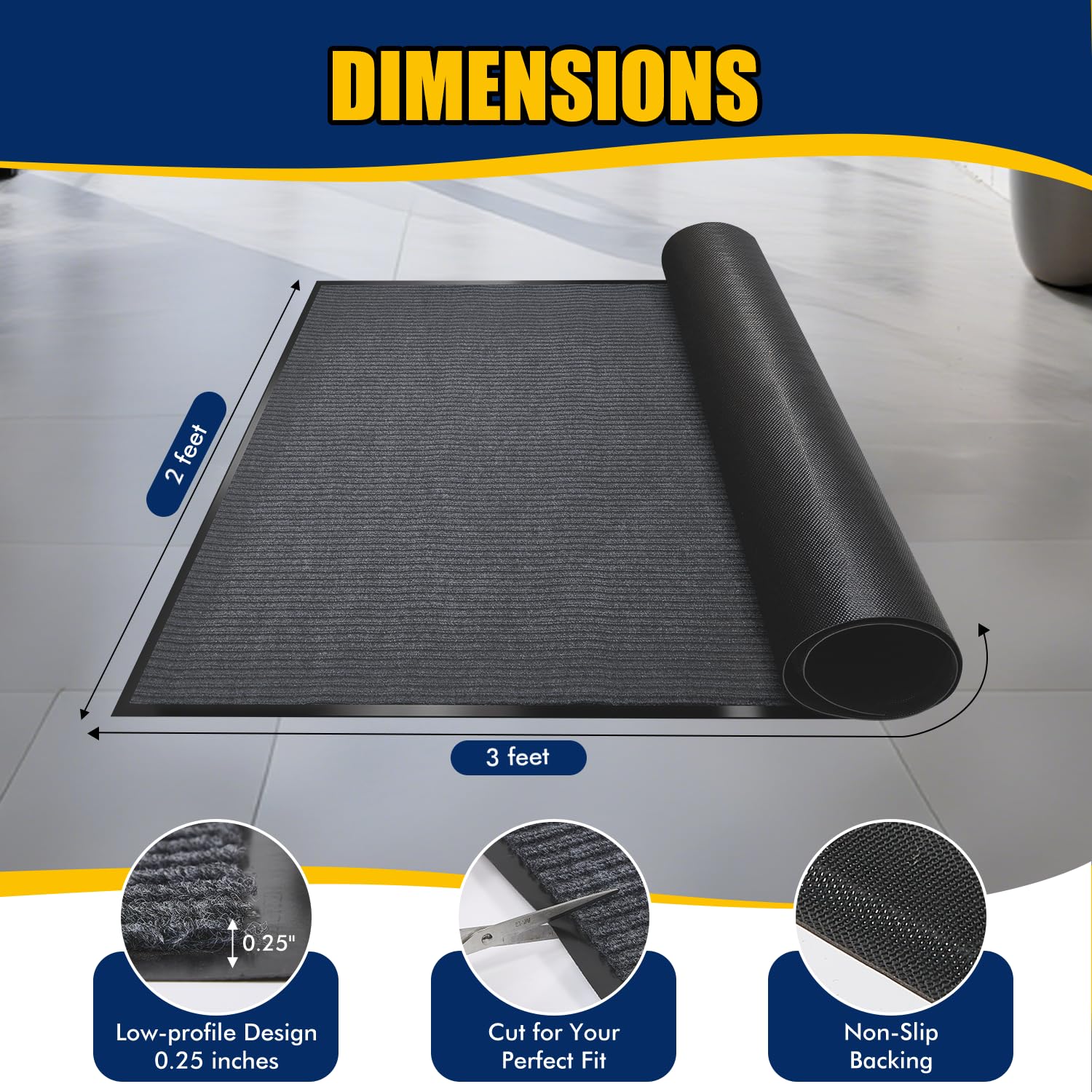 Indoor Outdoor Entrance Mat