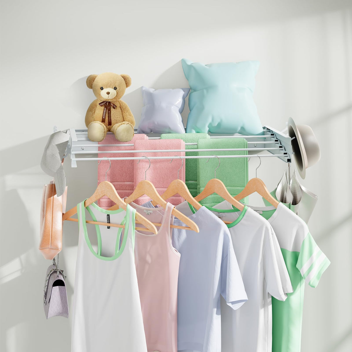 Wall Mounted Drying Rack 31.5"