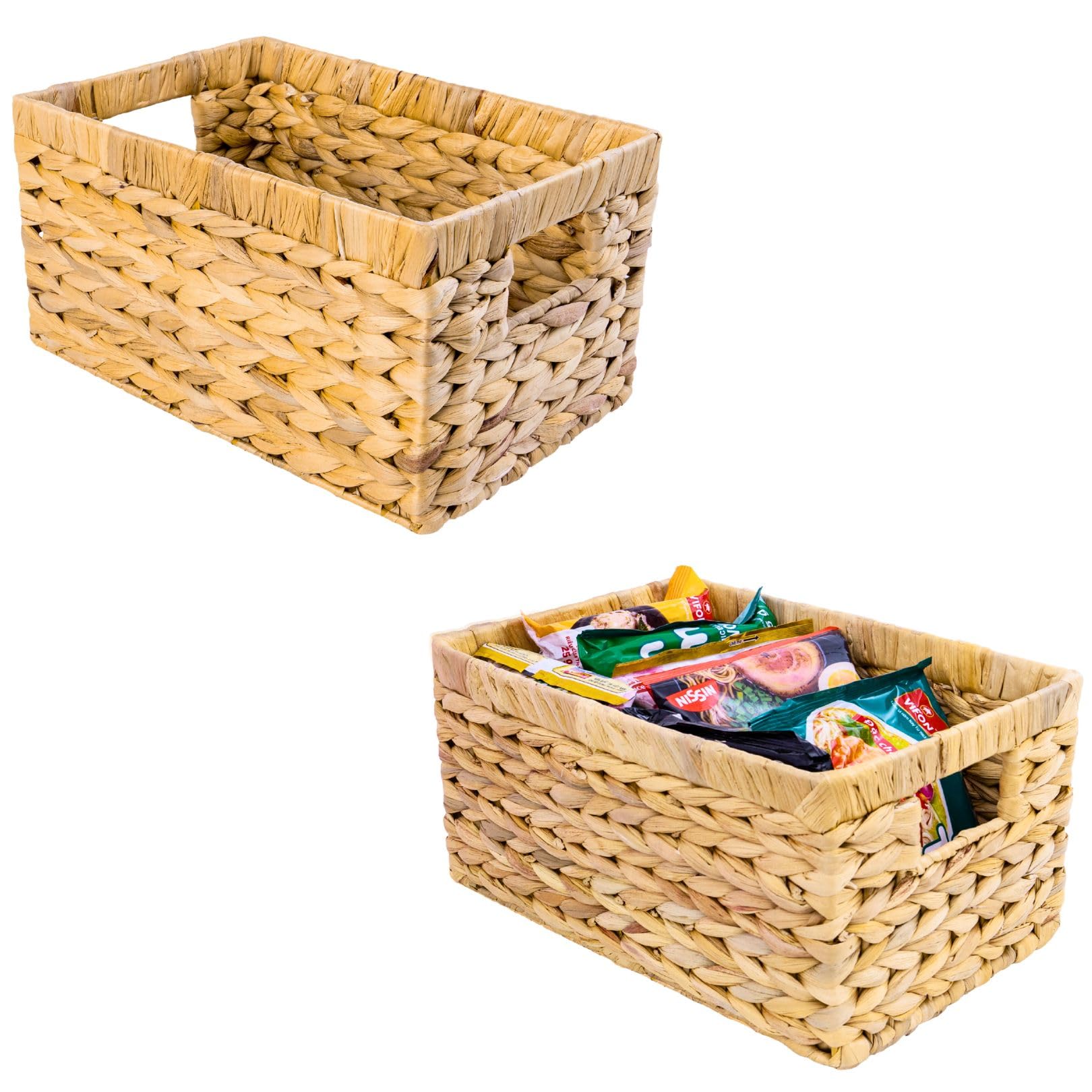 Water Hyacinth Storage Baskets (2 2)