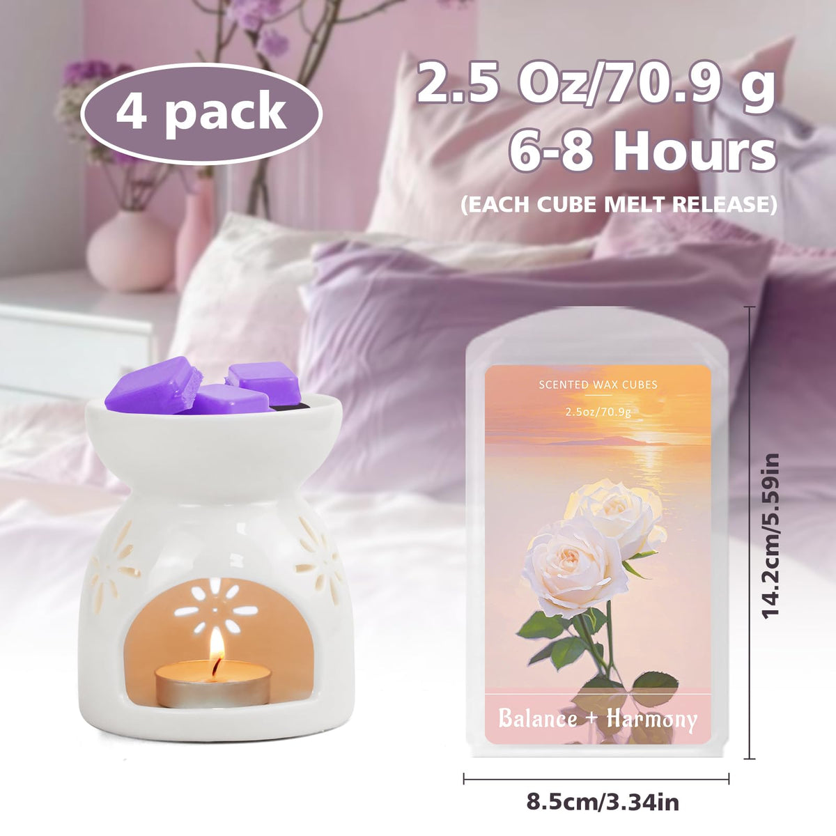 Wax Melts Wax Cubes Strong Scent for Healing