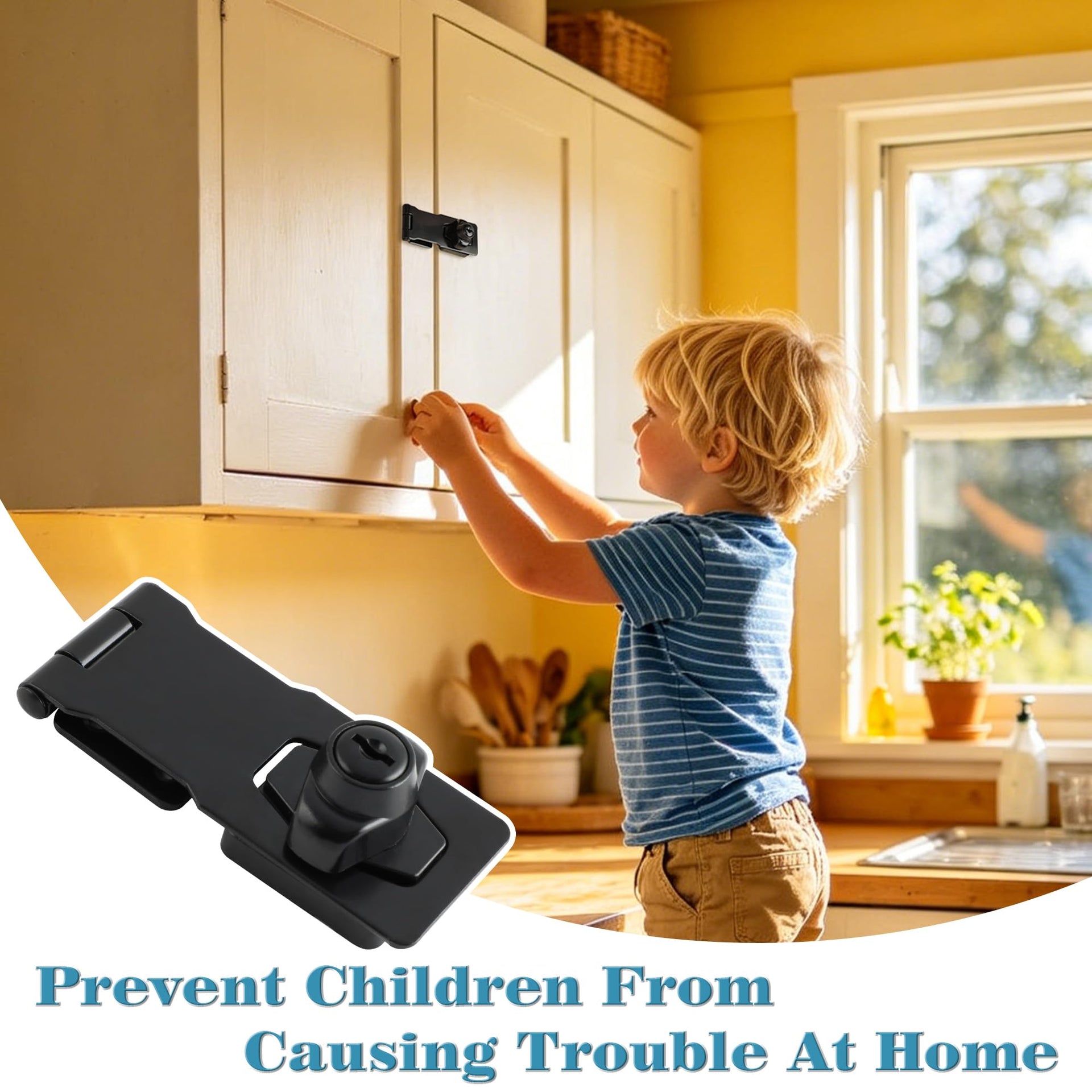 Keyed Hasp Lock