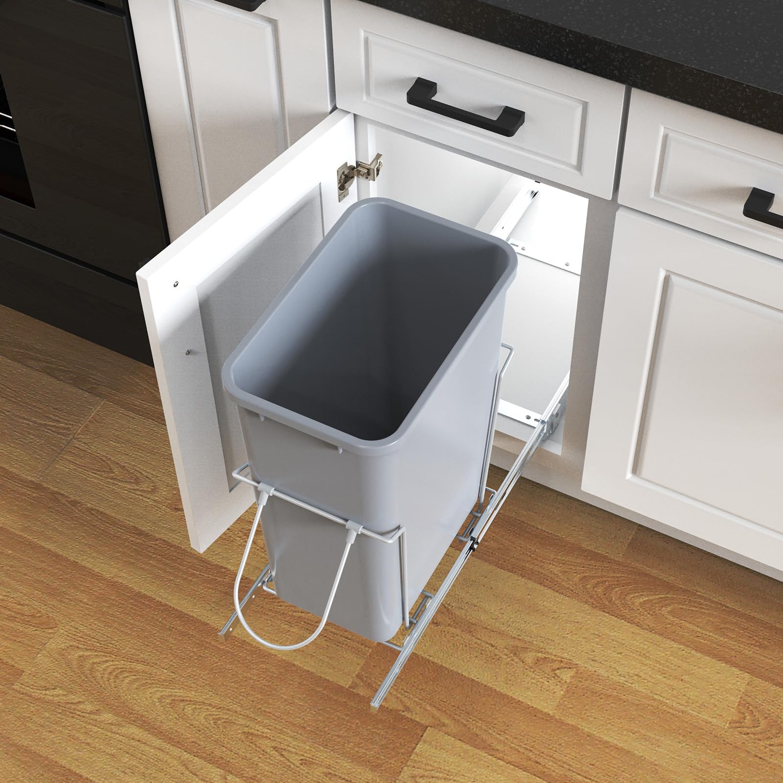 Single Pull Out Trash Can