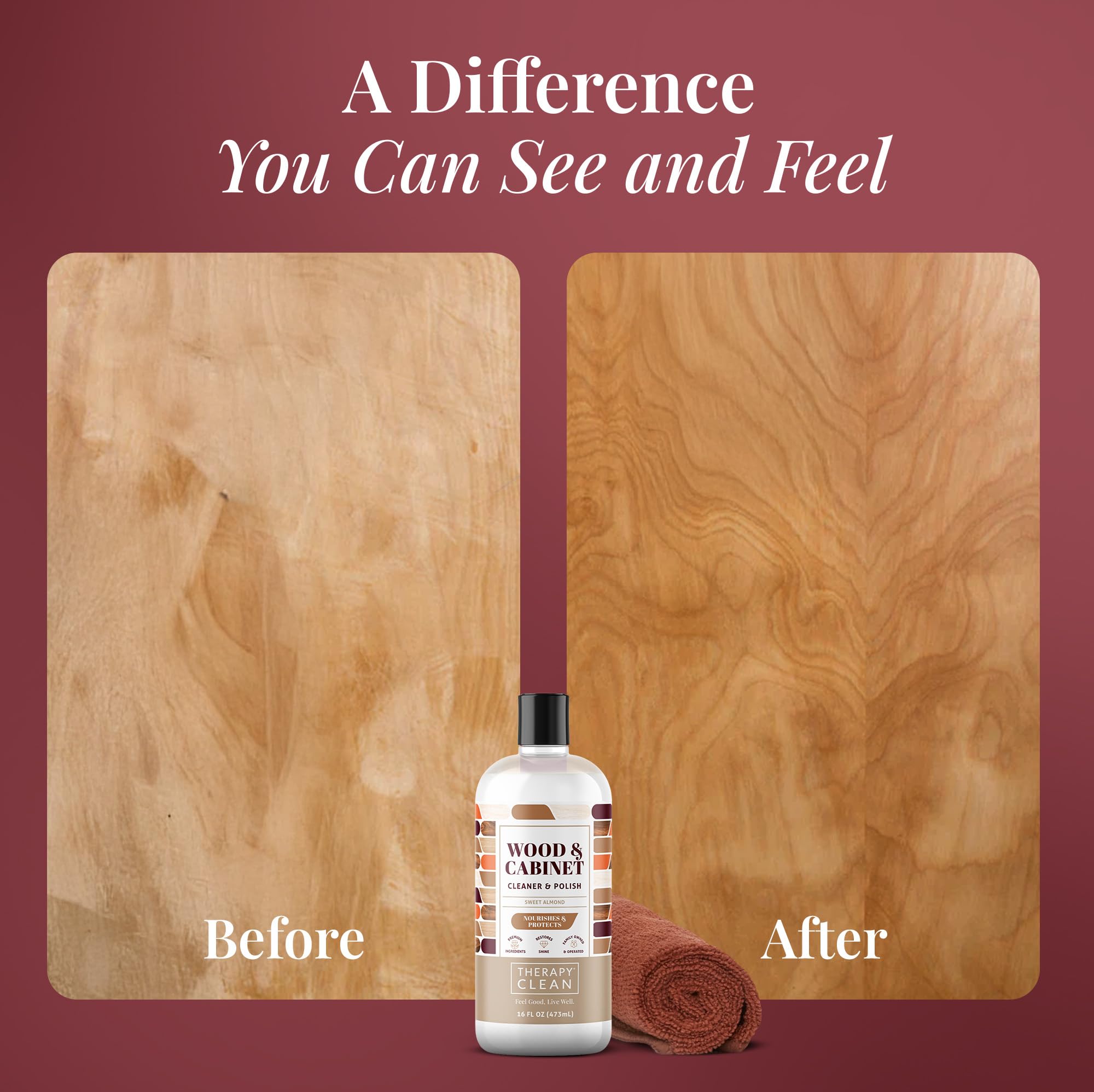 Wood Cleaner and Polish (16 Fl Oz)