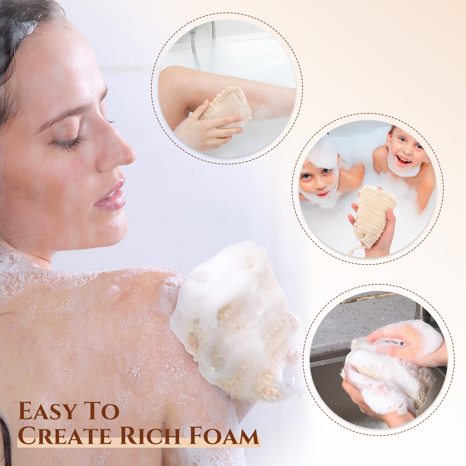 150 Pcs Soap Exfoliating Bag (150 Count)